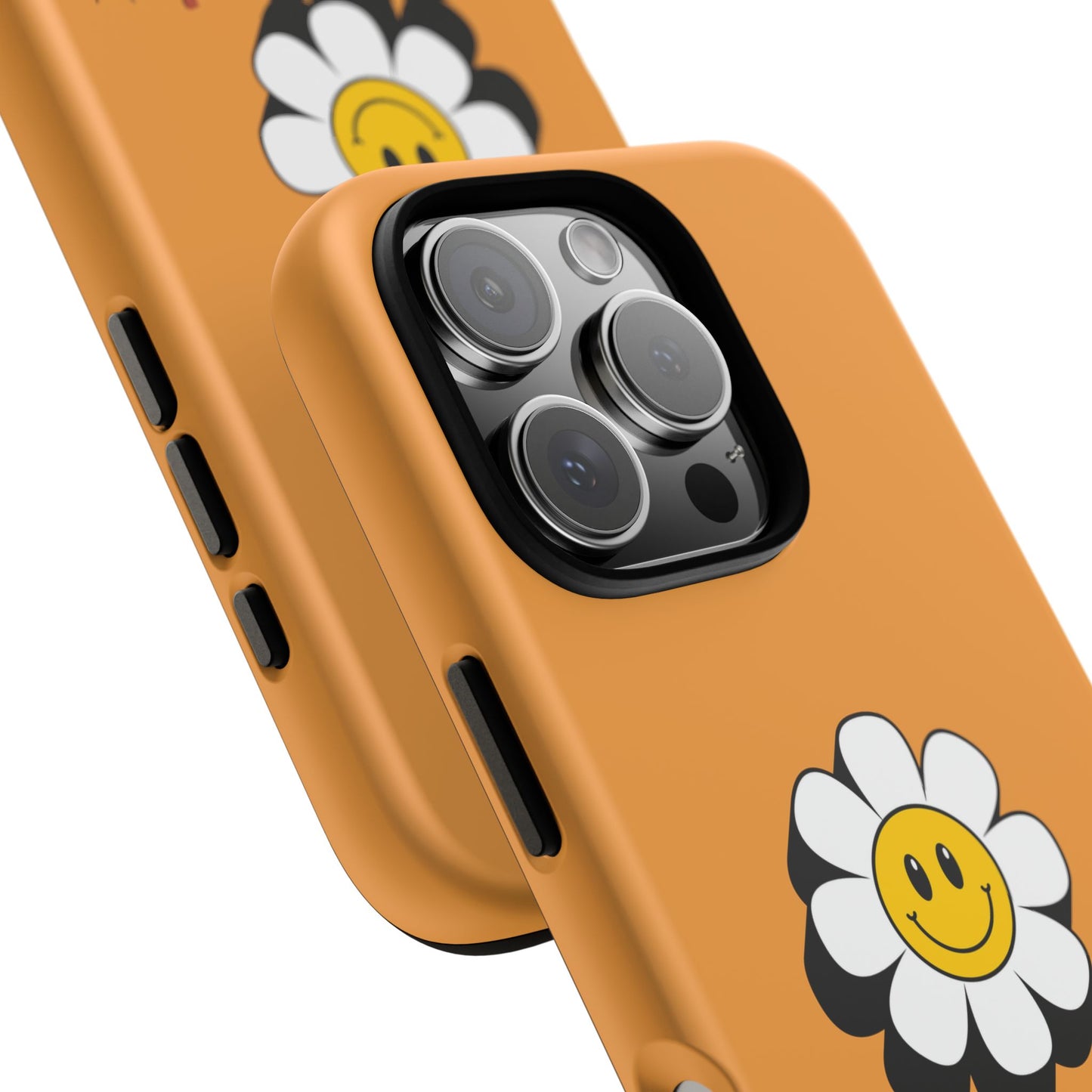 Retro White Flower "Spread Kindness" Phone Case – Vintage Aesthetic for iPhone, Samsung & Google Pixel