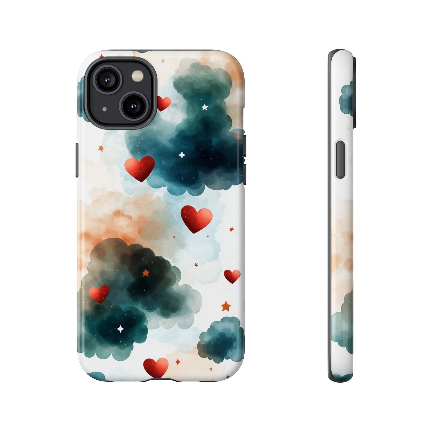 Celestial Heart Drift - Anime Aesthetic Phone Case for iPhone, Samsung, Google Pixel
