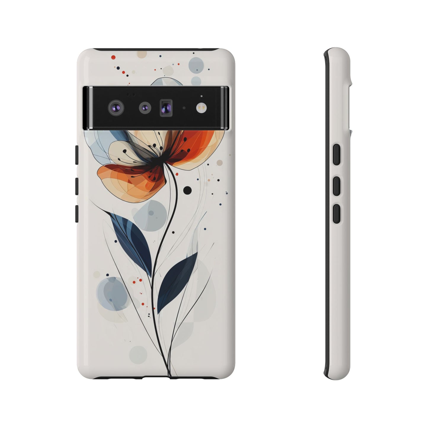 Bloom in Motion – Artistic Floral Phone Case for iPhone, Pixel & Samsung