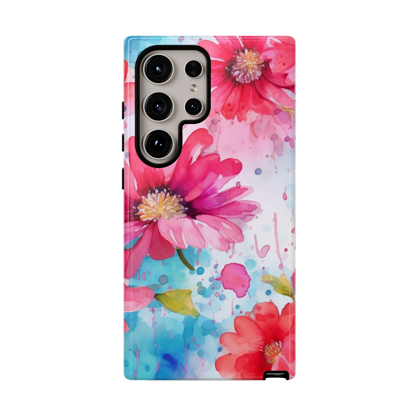 Watercolor Bloom Floral Mobile Case