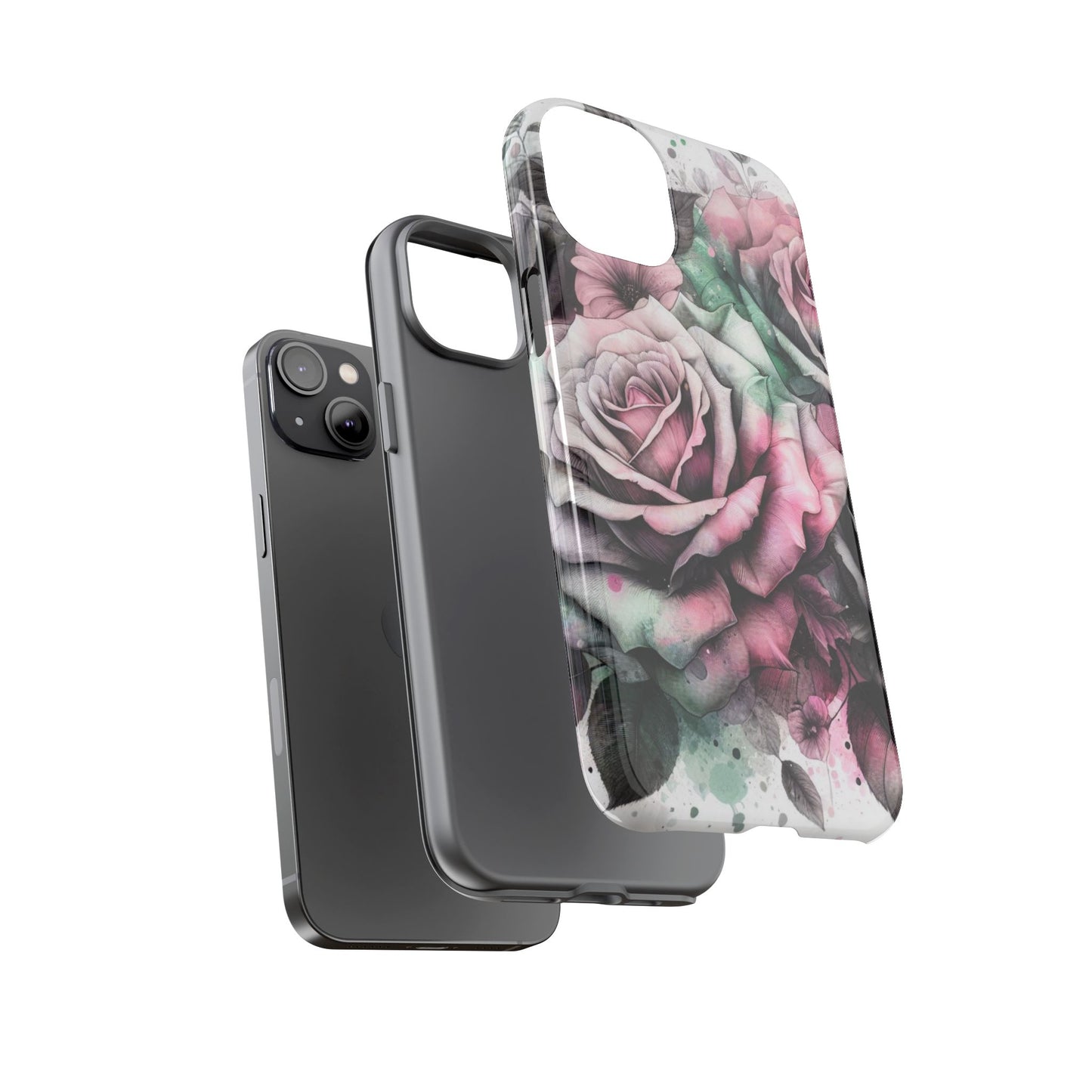 Rosy Romance Art Mobile Case