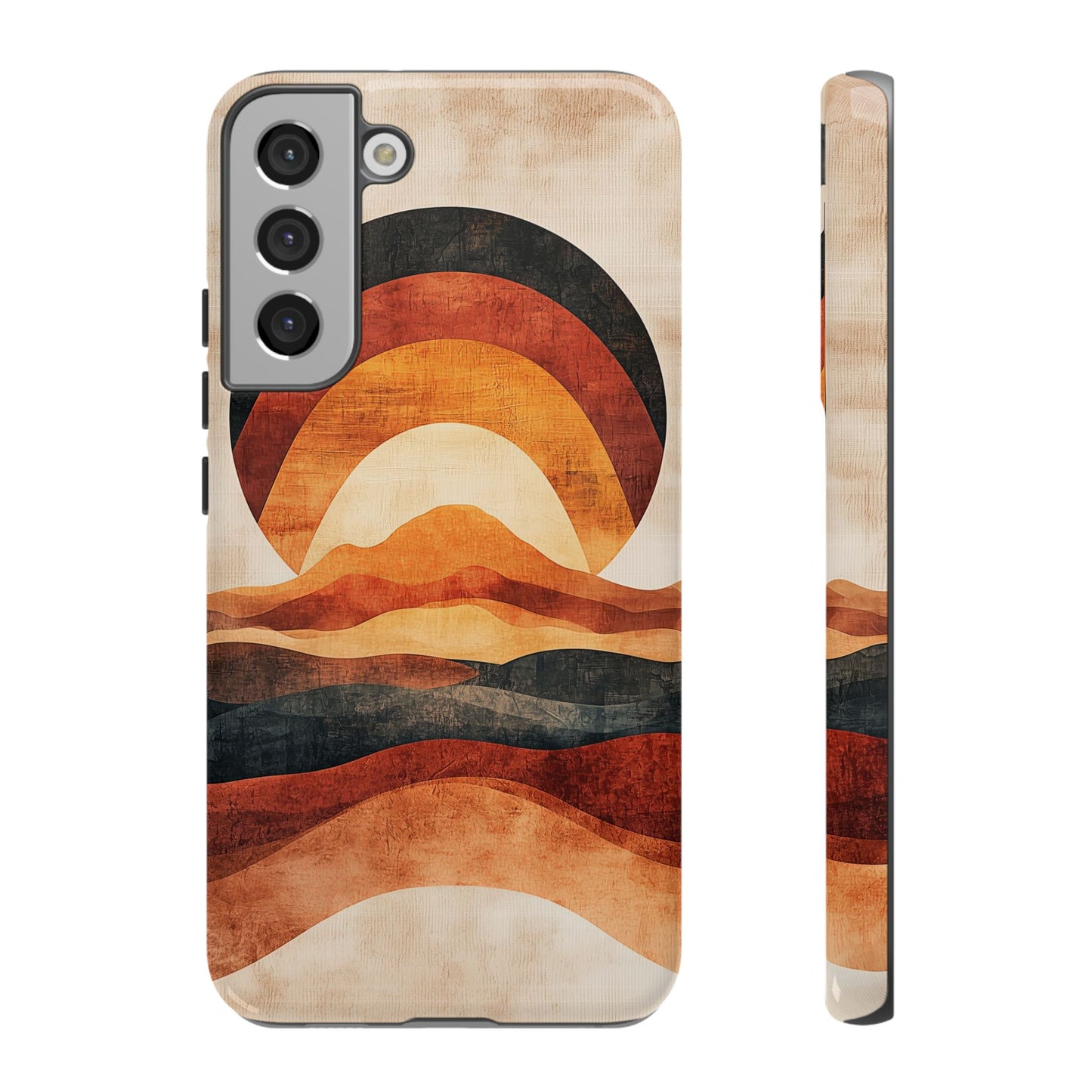 Boho Desert Sunrise Phone Case for iPhone, Pixel & Samsung