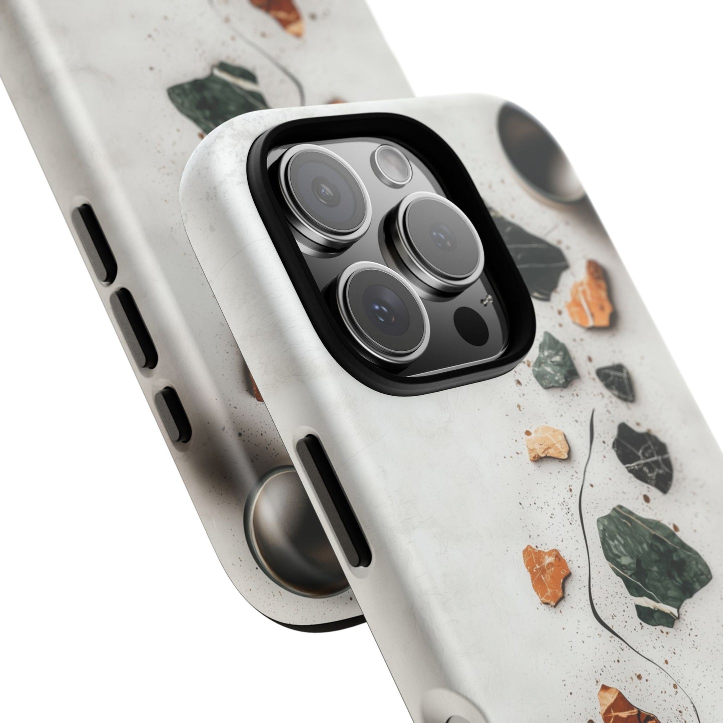Minimalist Terrazzo Flow Phone Case for iPhone, google Pixel & Samsung