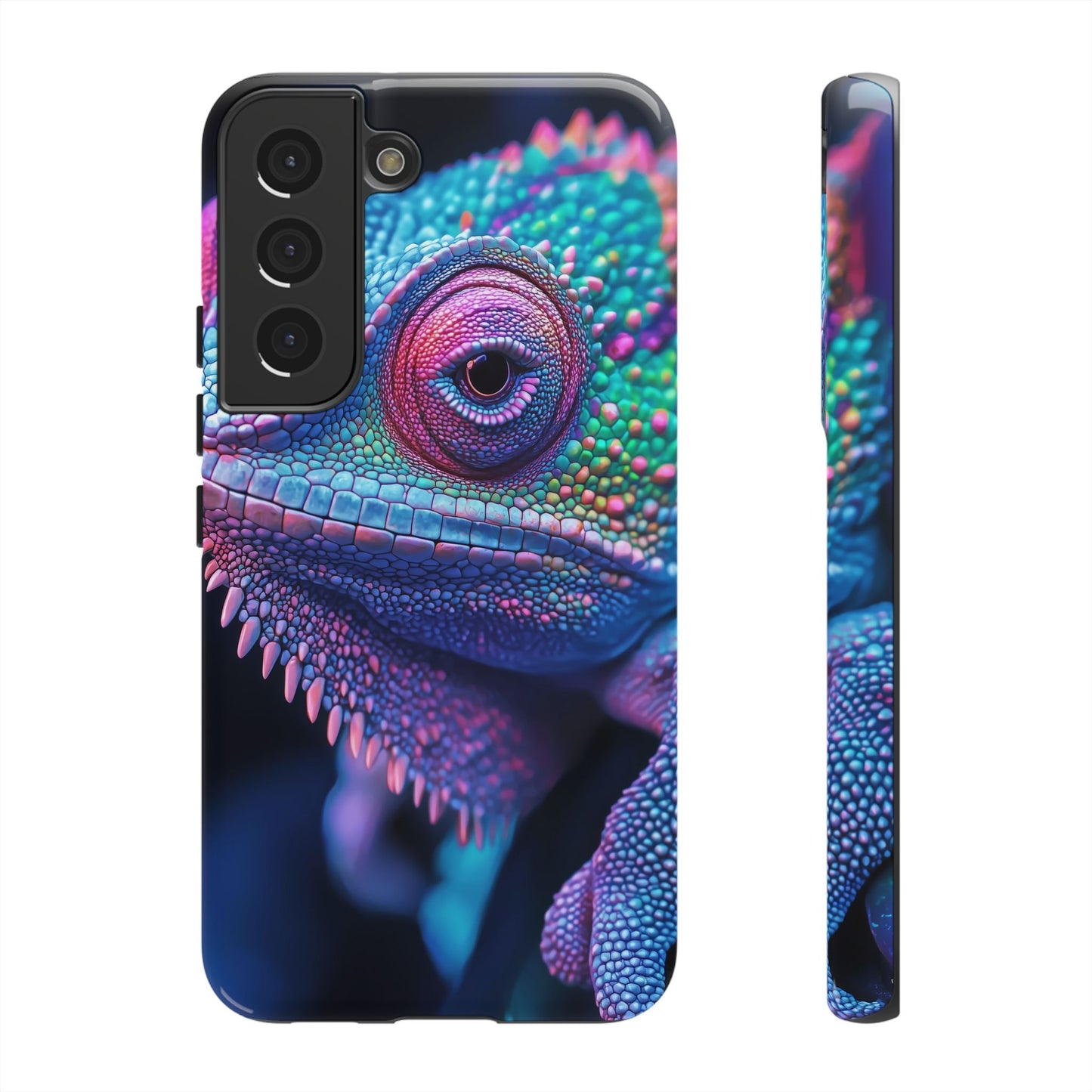 Color Shift Chameleon – Vibrant Reptile Skin Phone Case for iPhone, Pixel & Samsung