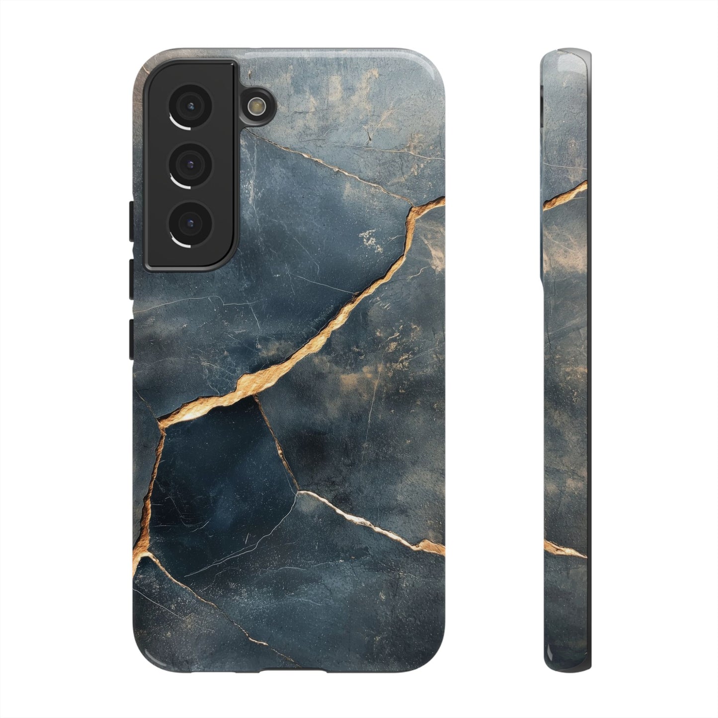 Cracked Marble Stone Phone Case for iPhone, Samsung & Google Pixel