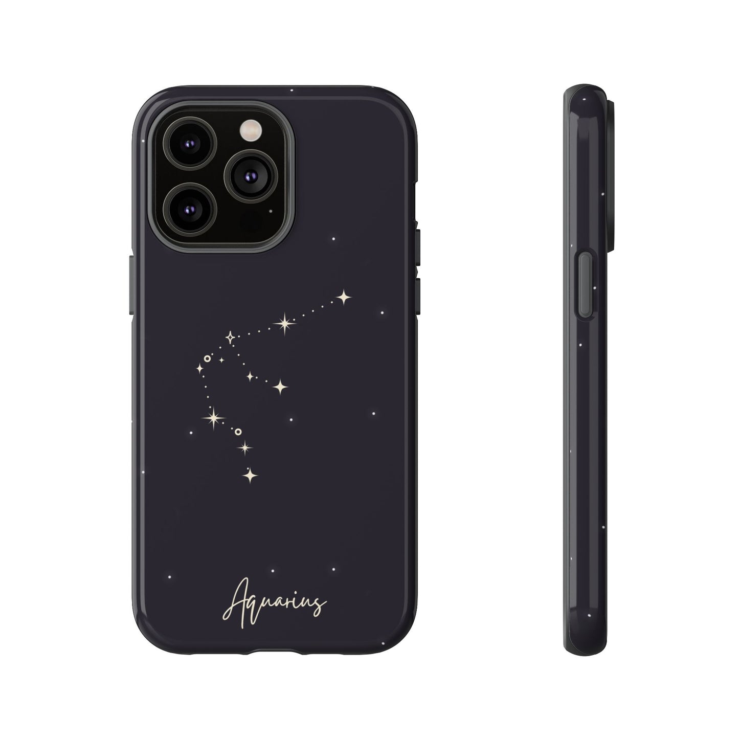 Aquarius Star Map Phone Case – Futuristic & Celestial Design – Cosmic Aesthetic for iPhone, Samsung & Google Pixel
