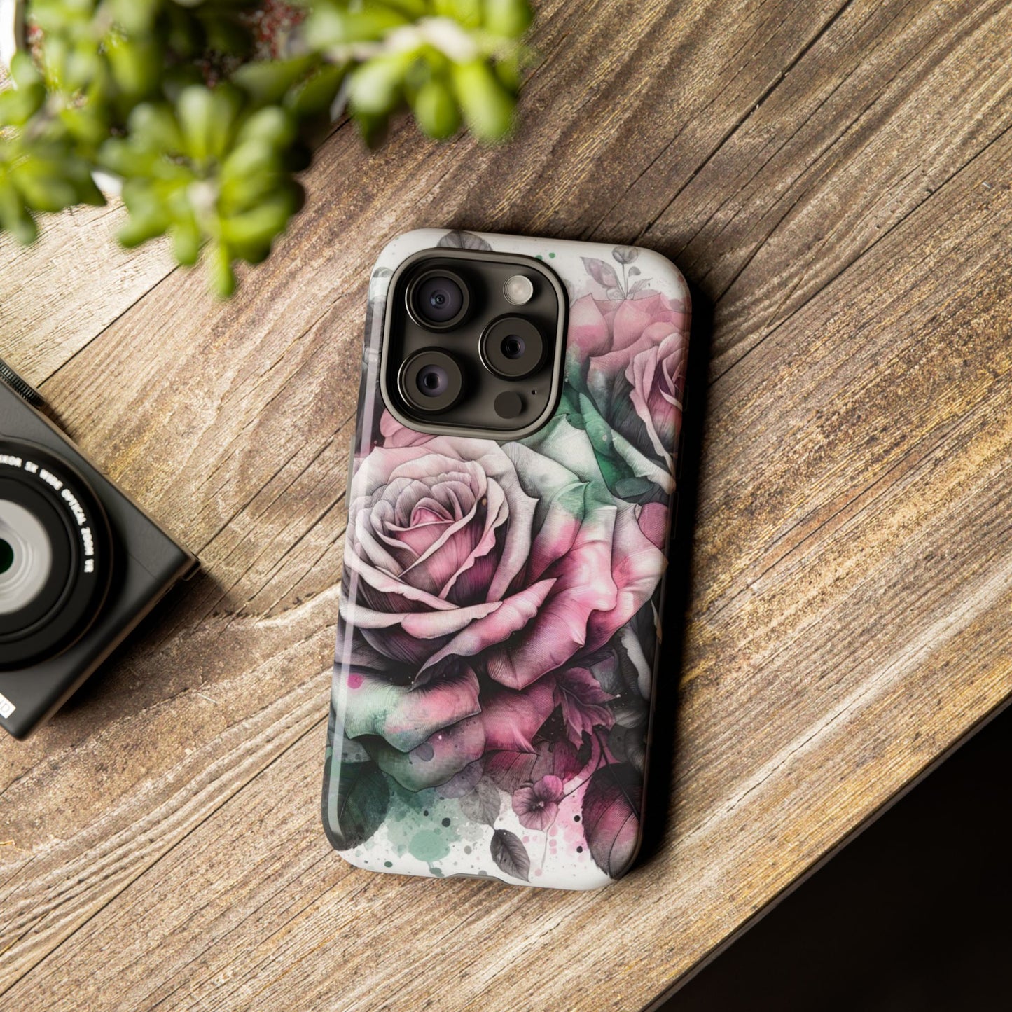 Rosy Romance Art Mobile Case