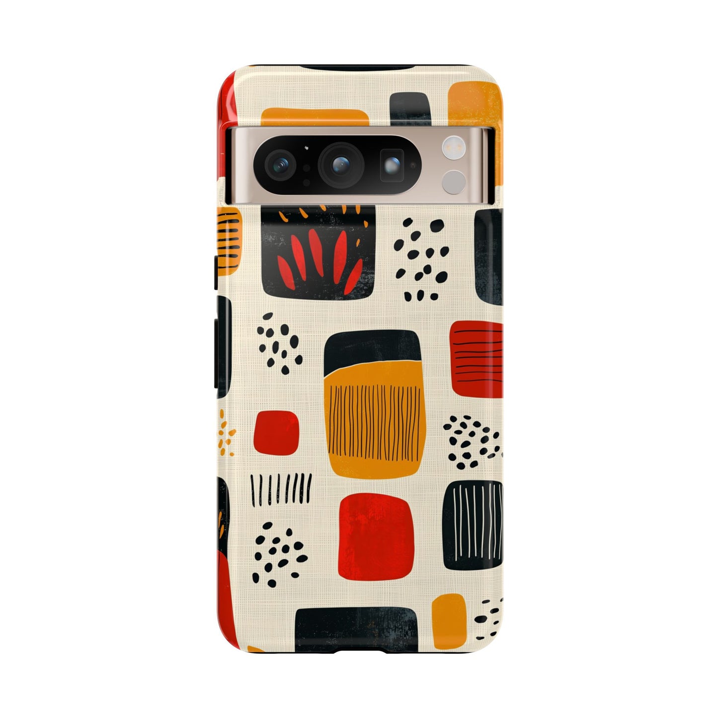 Boho Vibes – Abstract Tribal Pattern Phone Case for iPhone, Pixel & Samsung