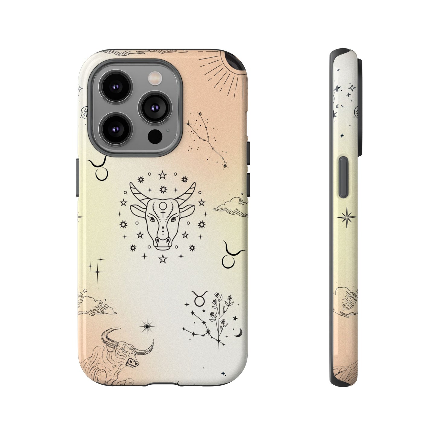 Taurus Zodiac Sign Phone Case β Elegant & Earthy Style for iPhone, Samsung & Google Pixel