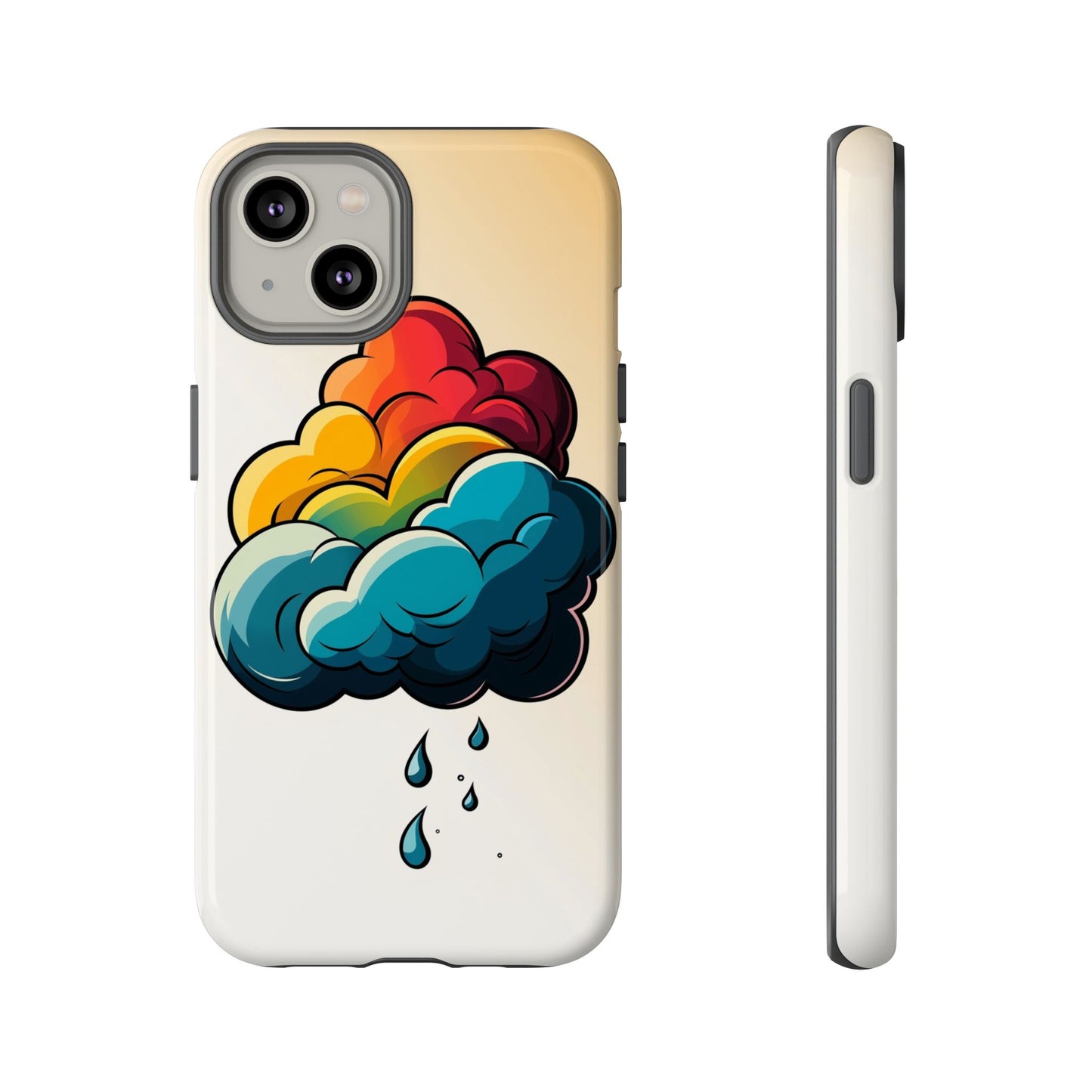 Whimsical Anime Cloud Phone Case for iPhone, Samsung, Google Pixel