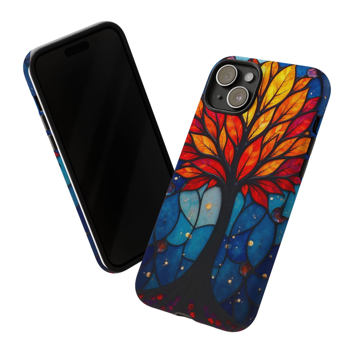 Stained Glass Tree: A Burst of Vibrant Elegance