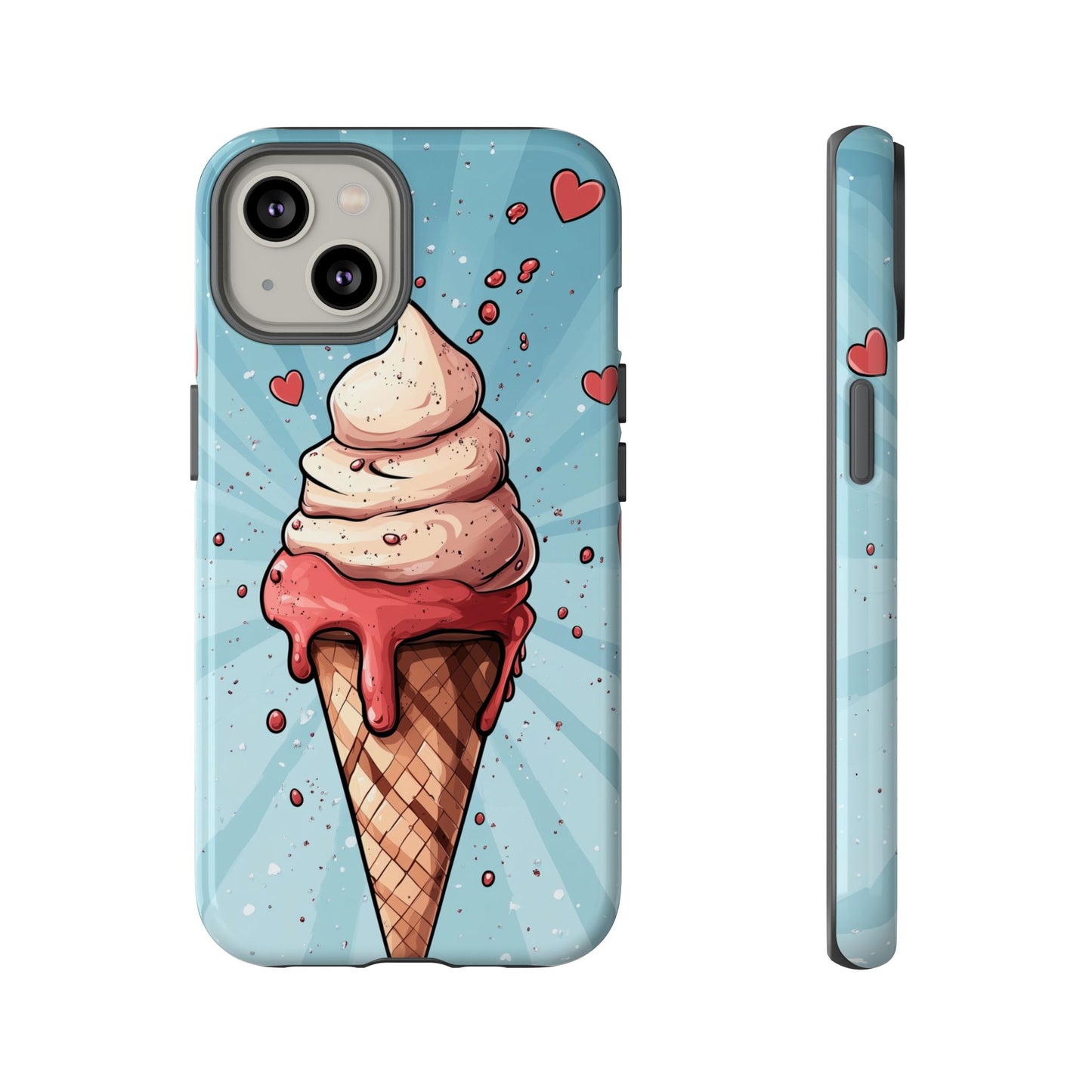 Sweet Scoop Anime Ice Cream Phone Case iPhone, Samsung, Google Pixel