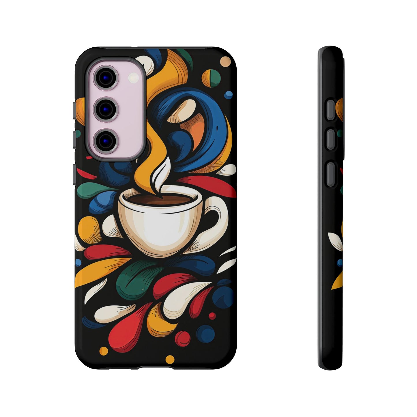 Brewed Blooms – Coffee & Color Floral Case for iPhone, Pixel & Samsung