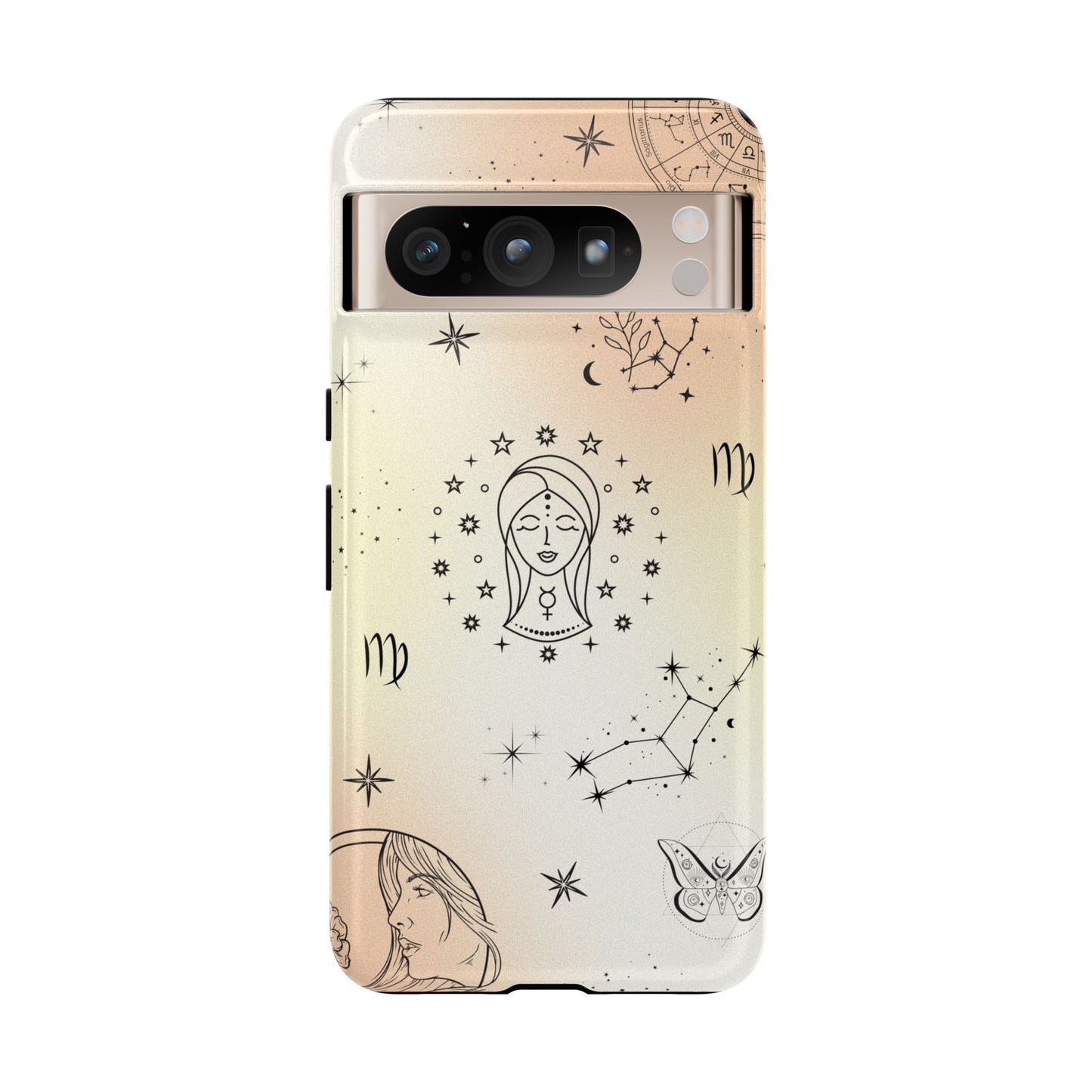 Virgo Zodiac Sign Phone Case β Chic & Minimalist Design for iPhone, Samsung & Google Pixel