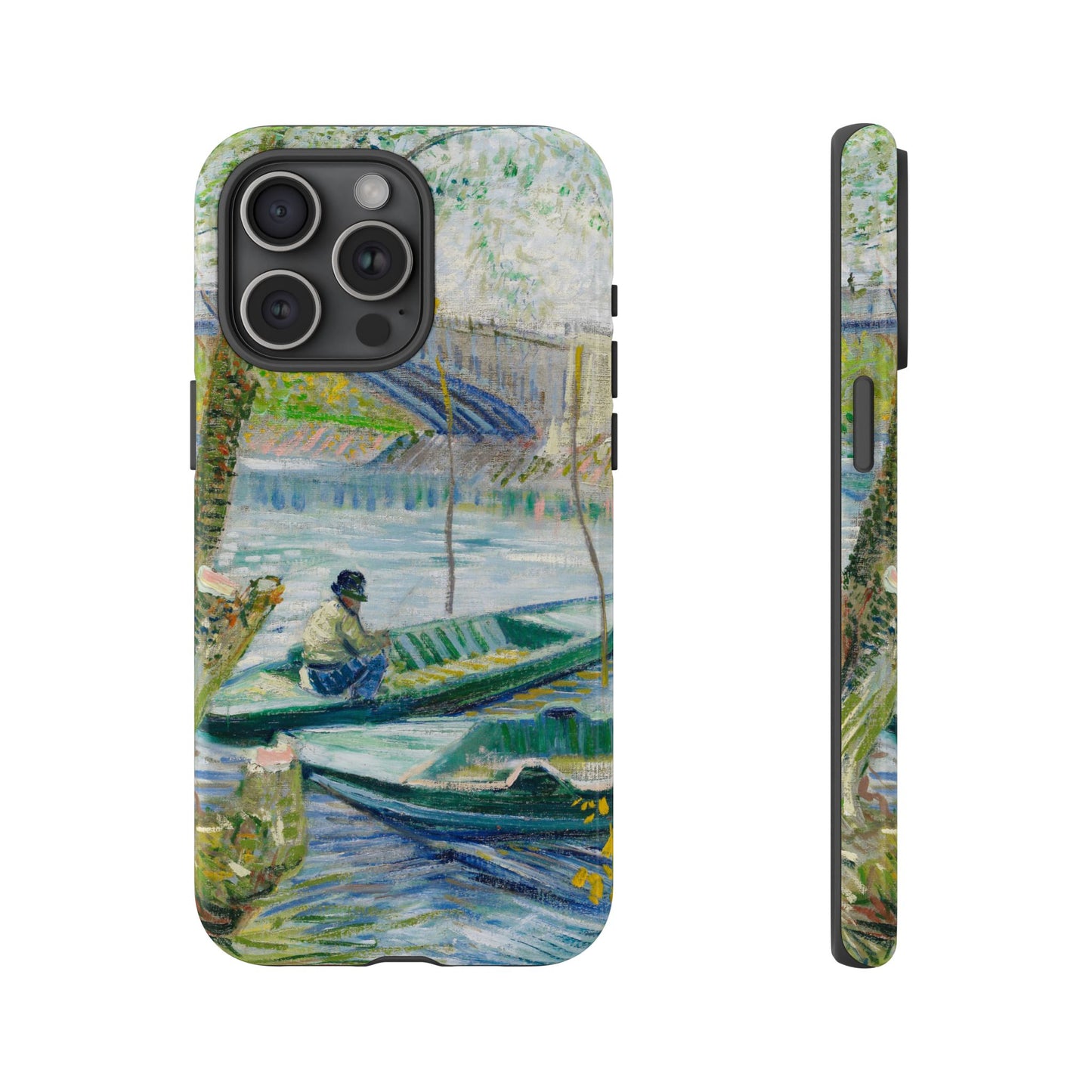 Vincent Van Gogh Fisherman Painting Phone Case - Art Case for iPhone, Samsung & Google Pixel