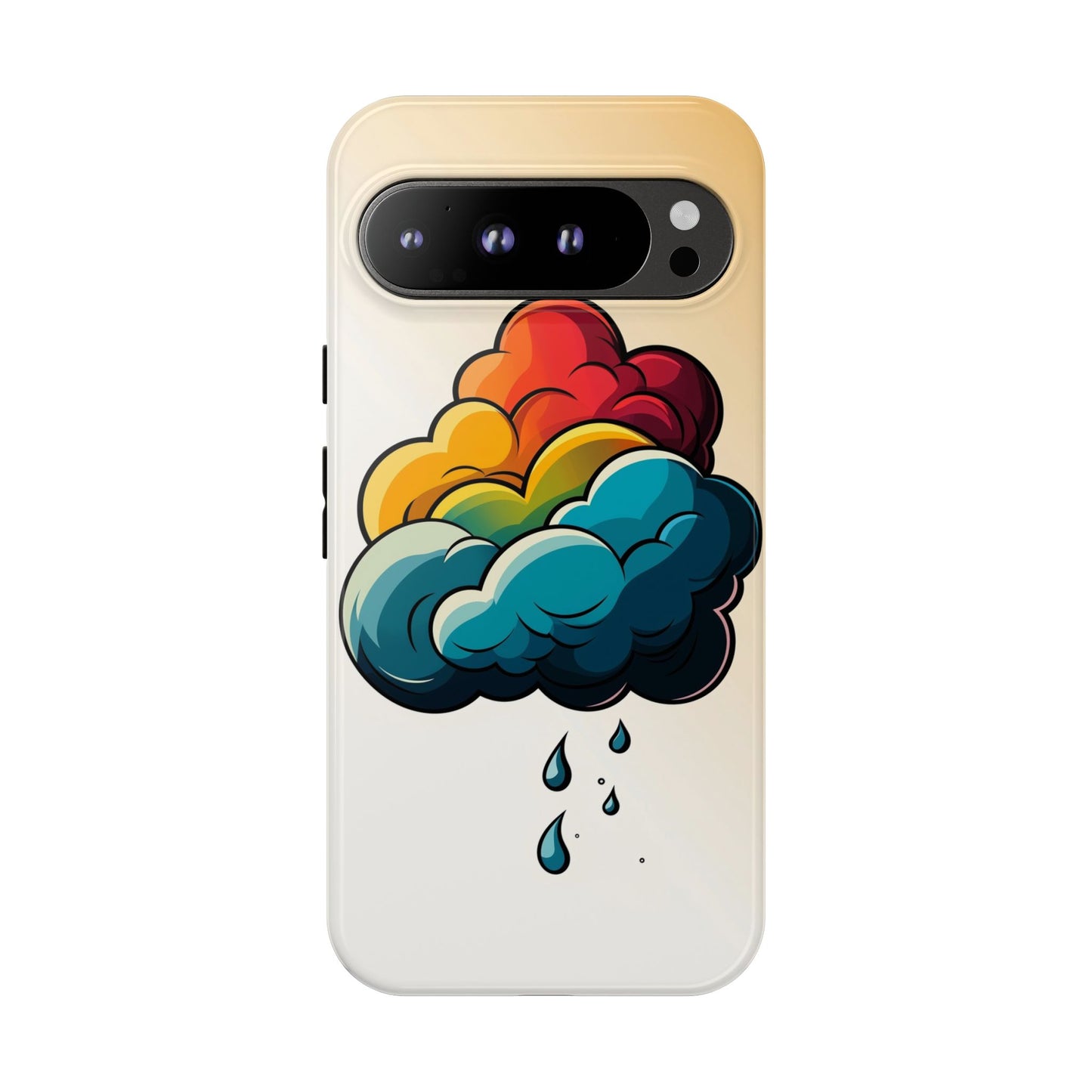 Whimsical Anime Cloud Phone Case for iPhone, Samsung, Google Pixel