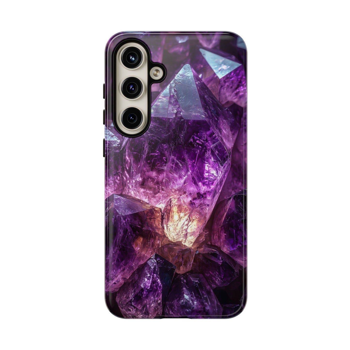 Royal Amethyst Stones Phone Case for iPhone, Samsung & Google Pixel