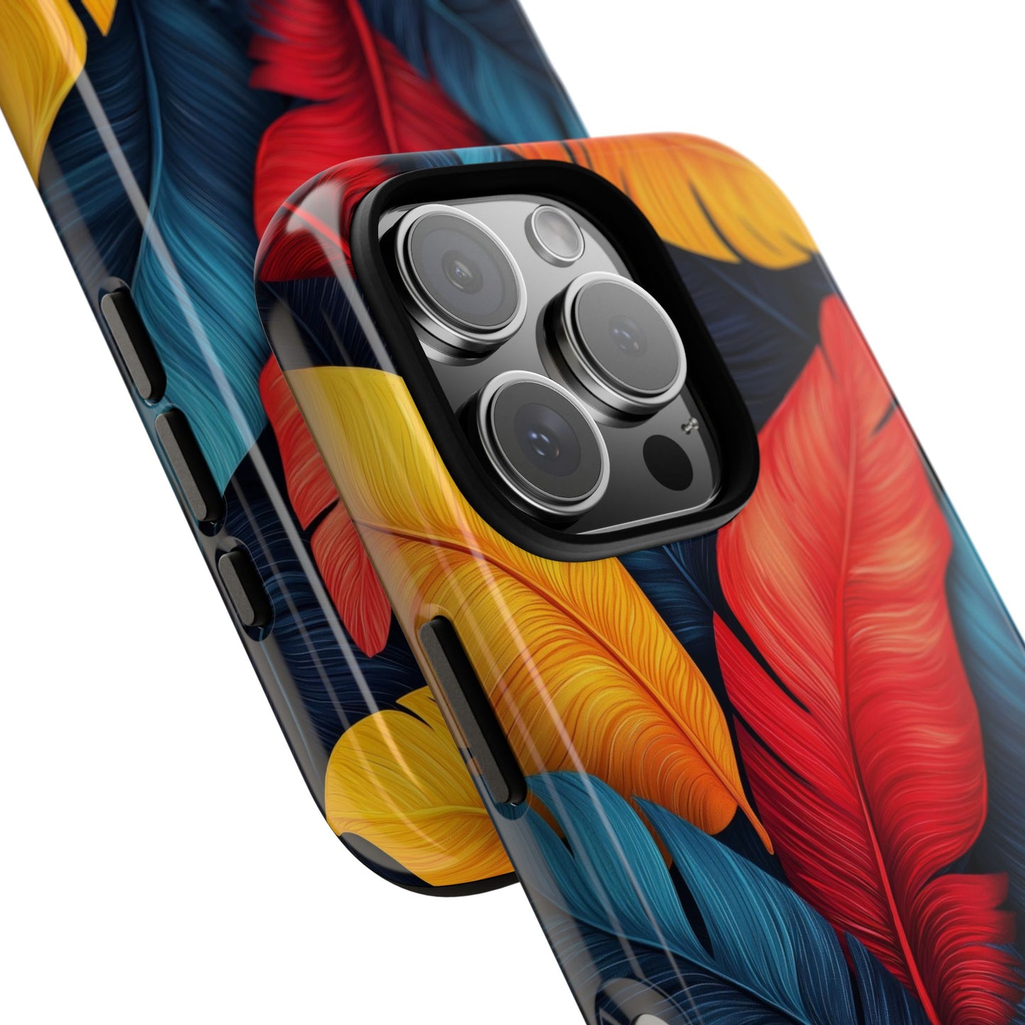 Jungle Toucan Feathers Phone Case β Vibrant & Unique for iPhone, Pixel & Samsung