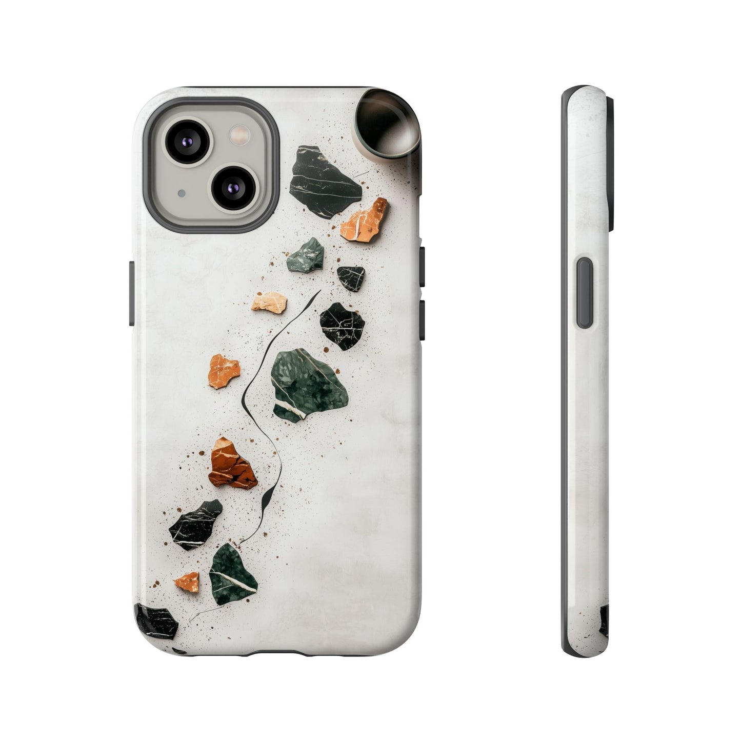 Minimalist Terrazzo Flow Phone Case for iPhone, google Pixel & Samsung