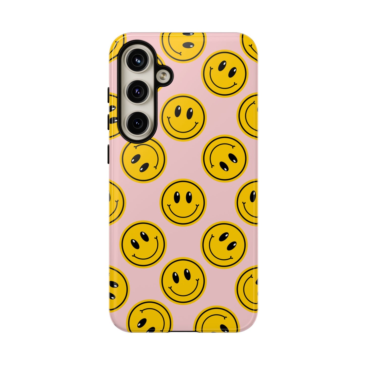 Retro Smiley Face Phone Case – Vintage Aesthetic Cover for iPhone, Samsung & Google Pixel