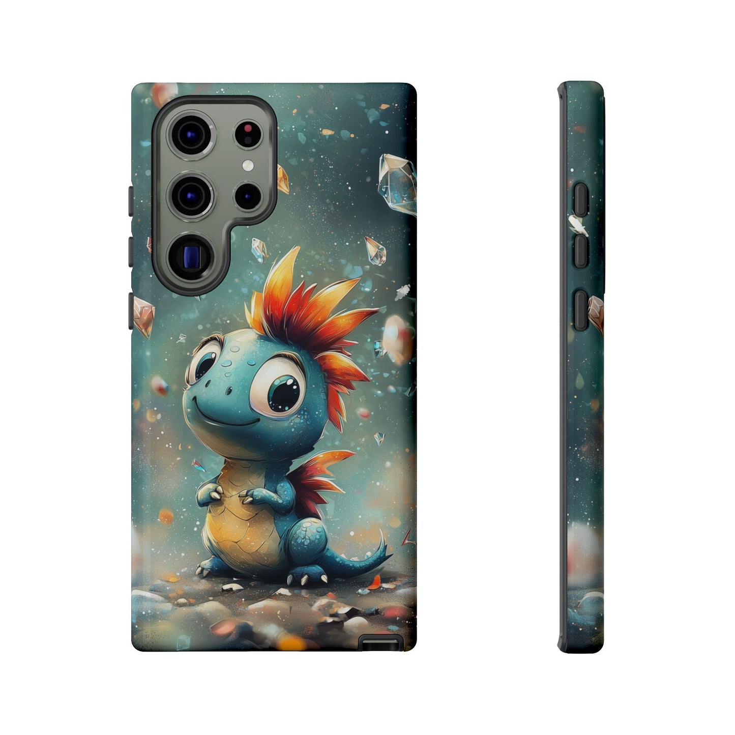 Crystal Hatchling β Enchanted Baby Dragon Phone Case for iPhone, Samsung, Google Pixel
