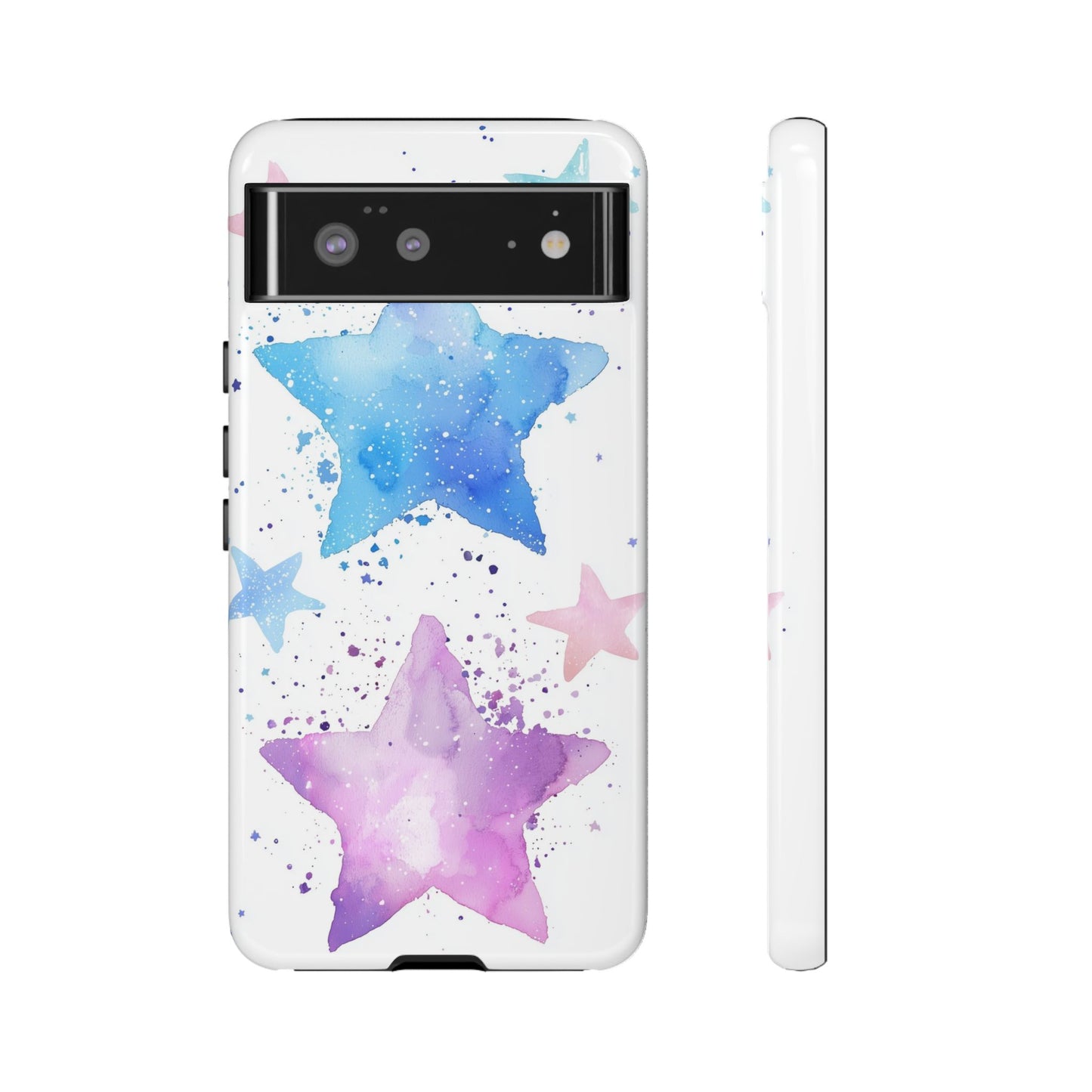 Stardust Whimsy Watercolor Phone Case for iPhone, google Pixel & Samsung