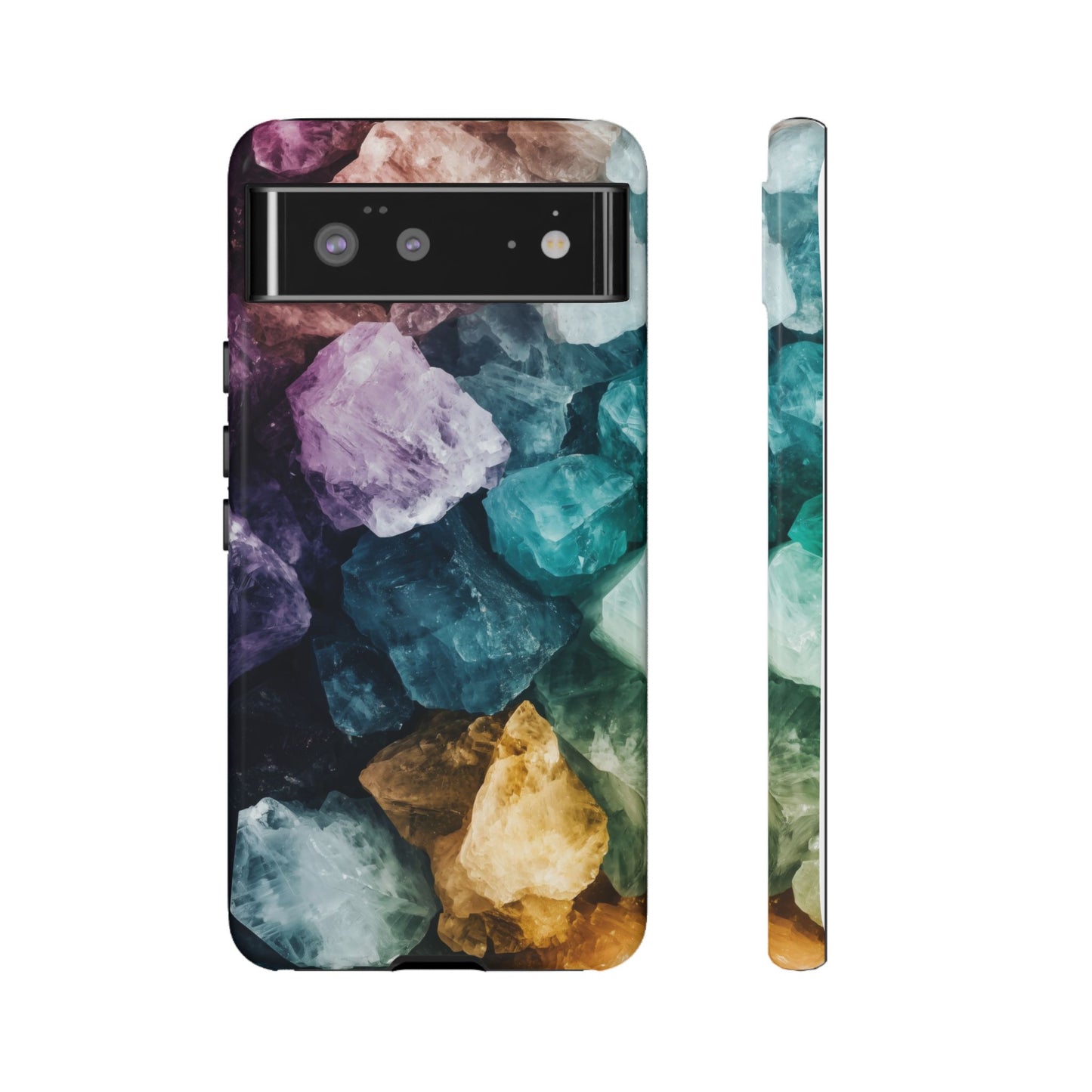 Crystal Gemstone Phone Case for iPhone, Samsung & Google Pixel