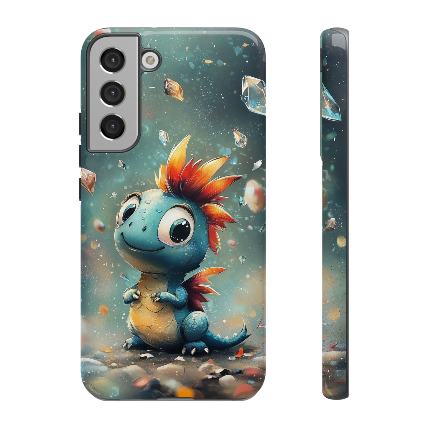 Crystal Hatchling β Enchanted Baby Dragon Phone Case for iPhone, Samsung, Google Pixel