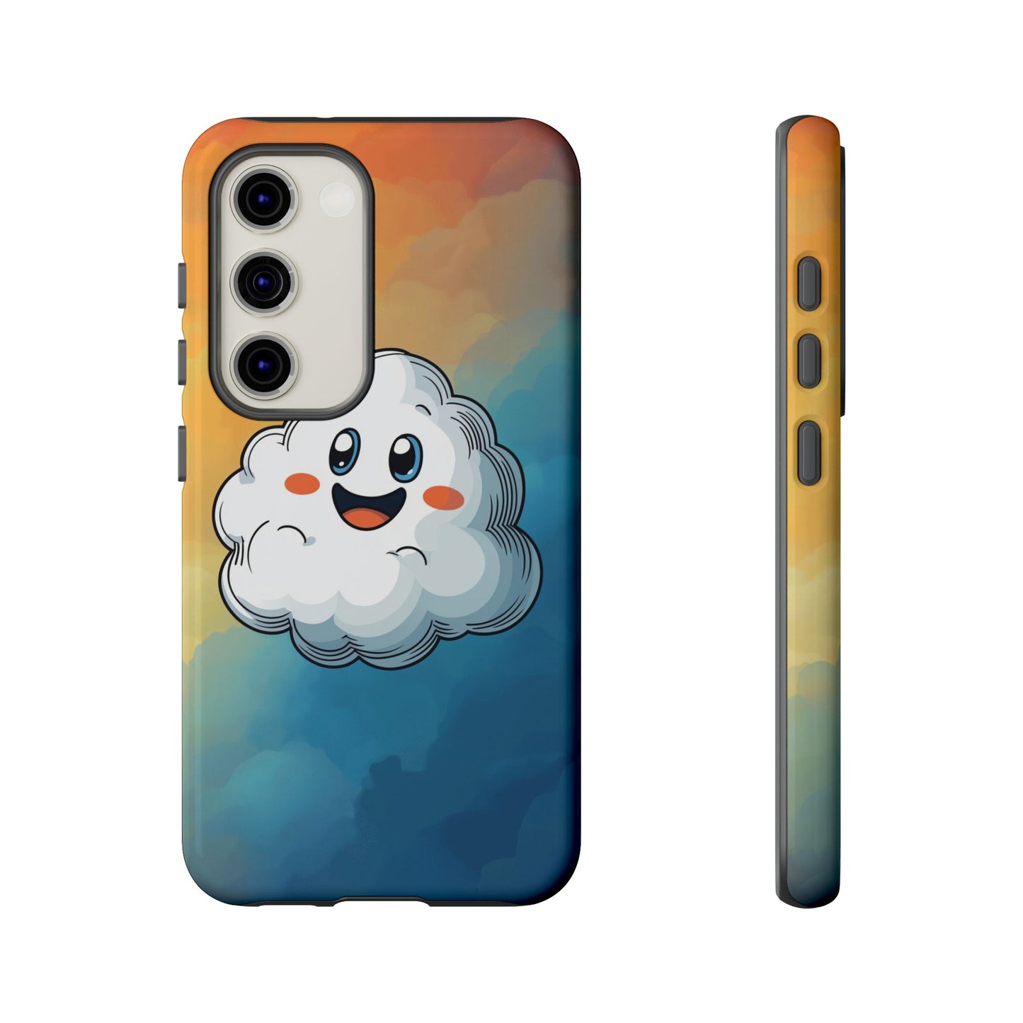 Happy Cloud Anime Phone Case for iPhone, Samsung, Google Pixel