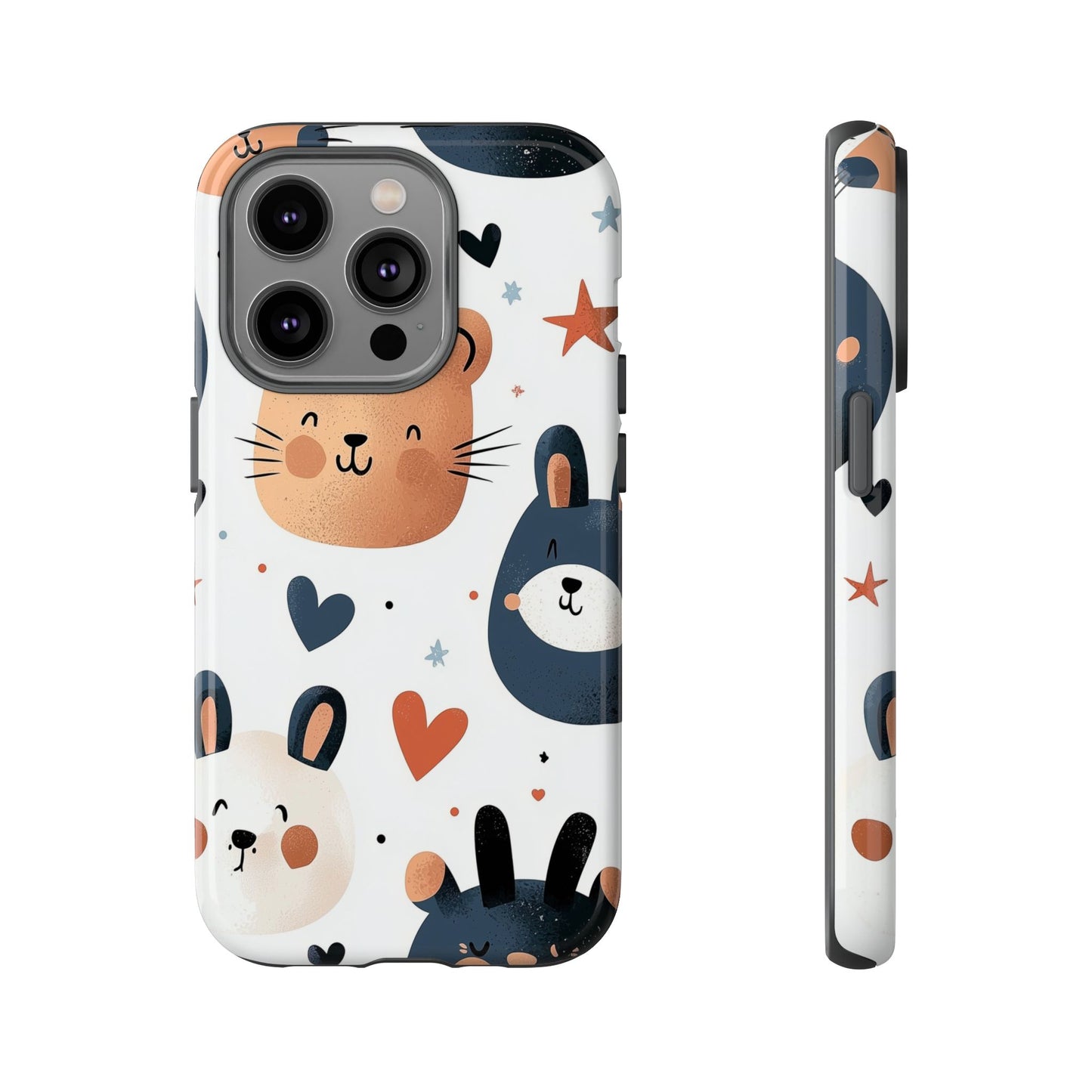 Cute Critters Anime Phone Case for iPhone, Samsung, Google Pixel