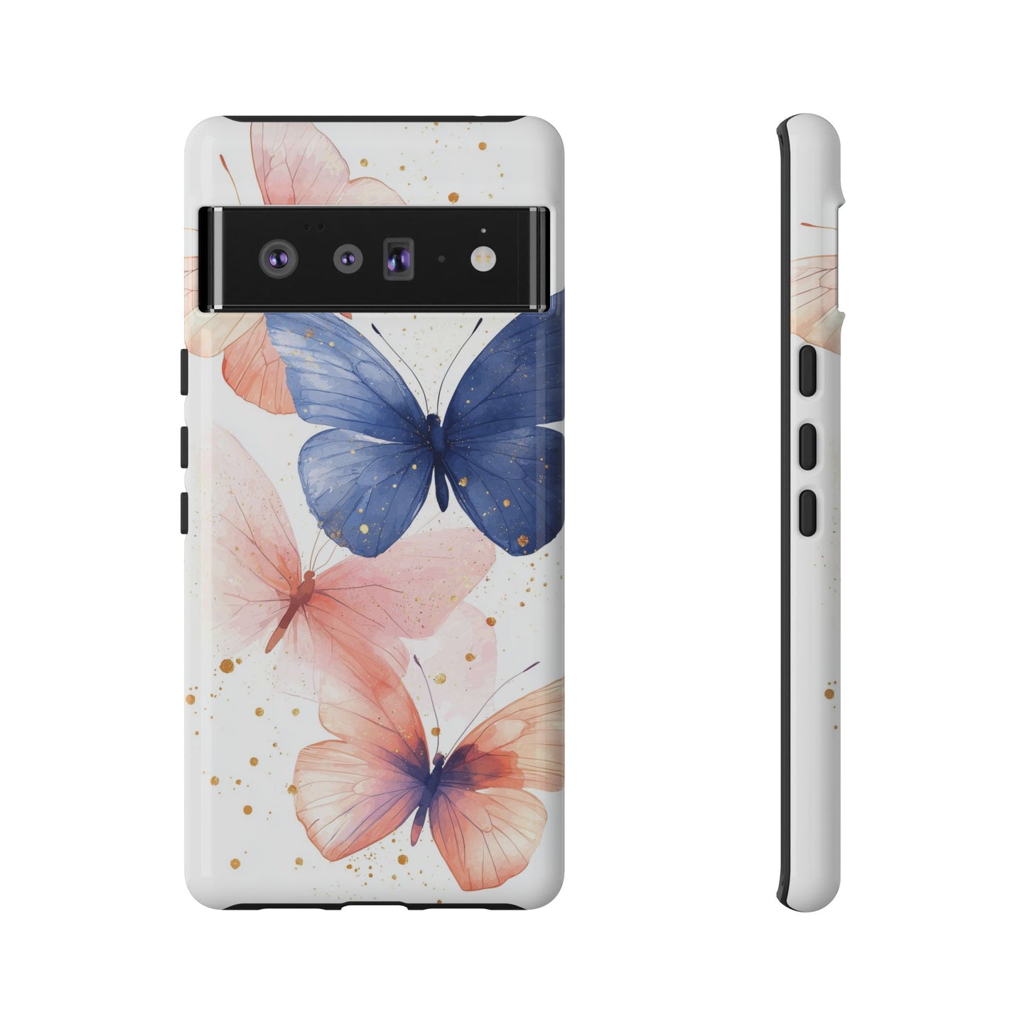 Papillon Glow" – Watercolor Butterfly Case for iPhone, google Pixel & Samsung