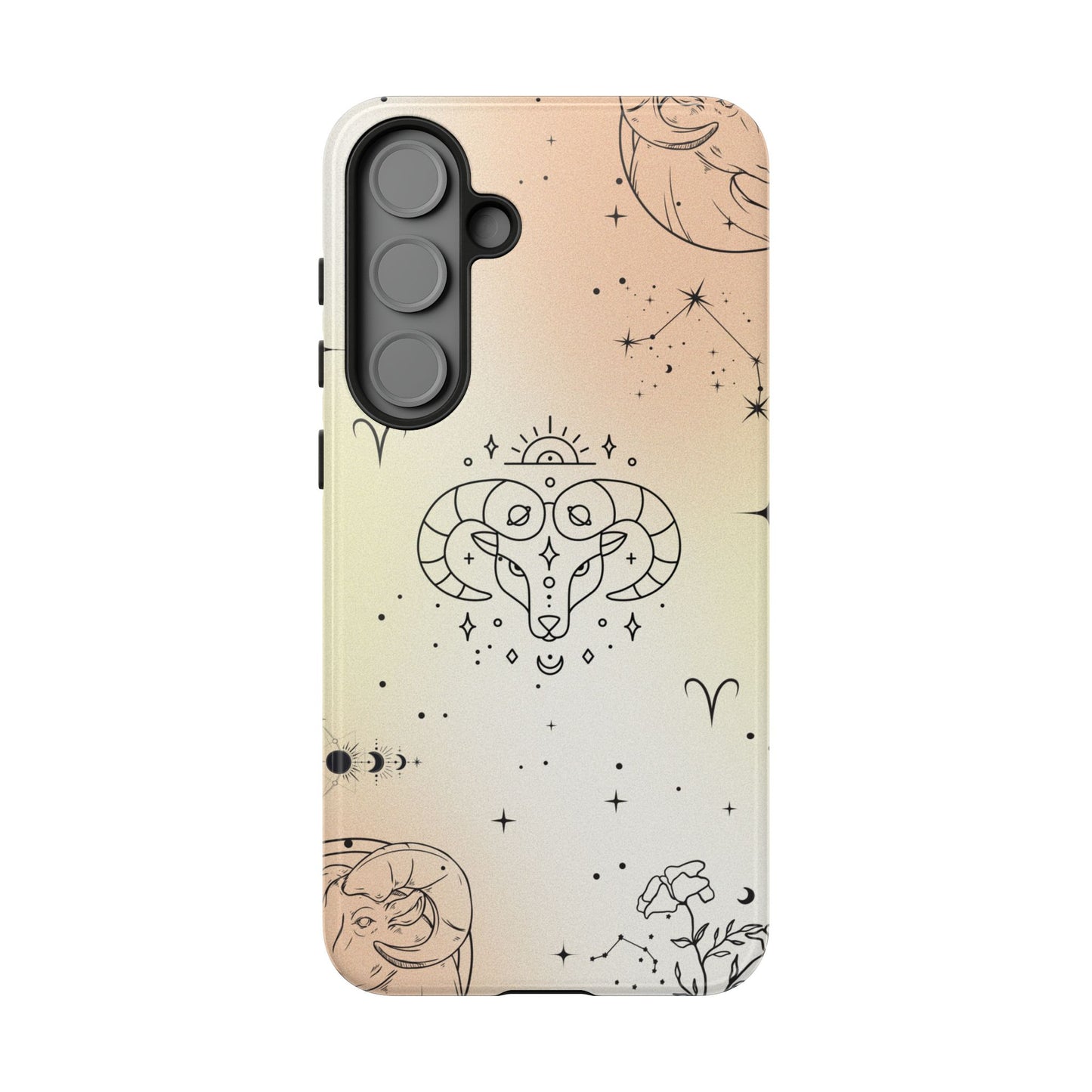 Aries Zodiac Sign Phone Case β Bold & Fiery Design for iPhone, Samsung & Google Pixel