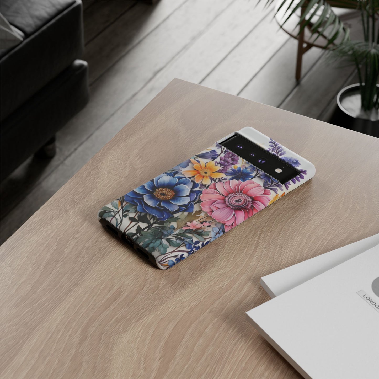 Elegant Floral Bouquet Mobile Case – Vibrant Botanical Art