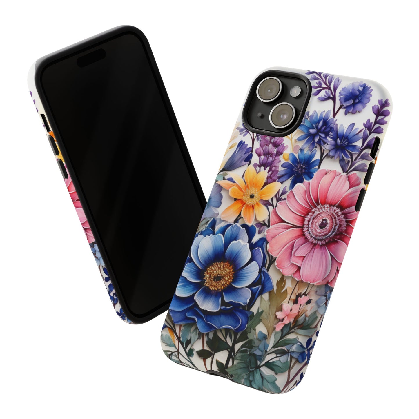 Elegant Floral Bouquet Mobile Case – Vibrant Botanical Art