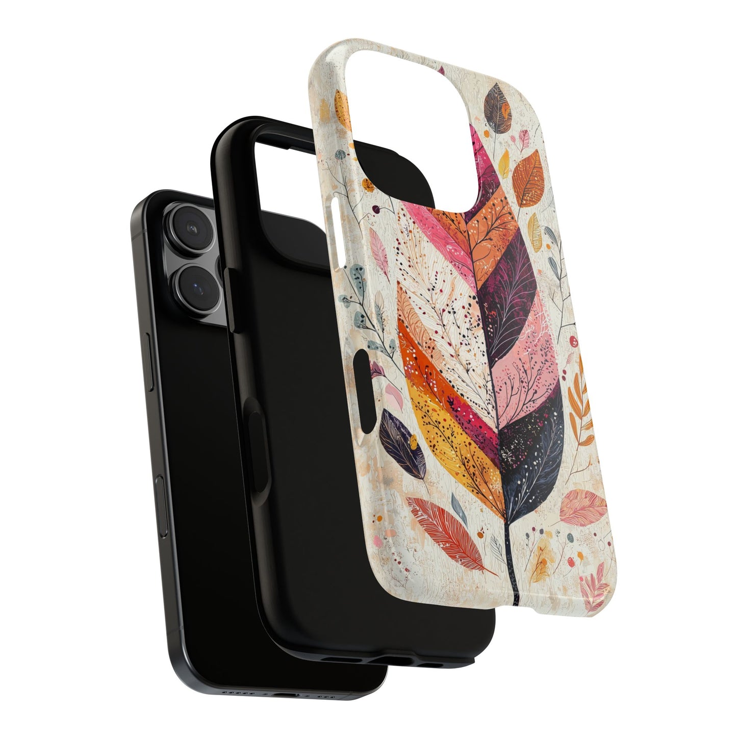 Boho Harvest Leaf Phone Case for iPhone, Pixel & Samsung