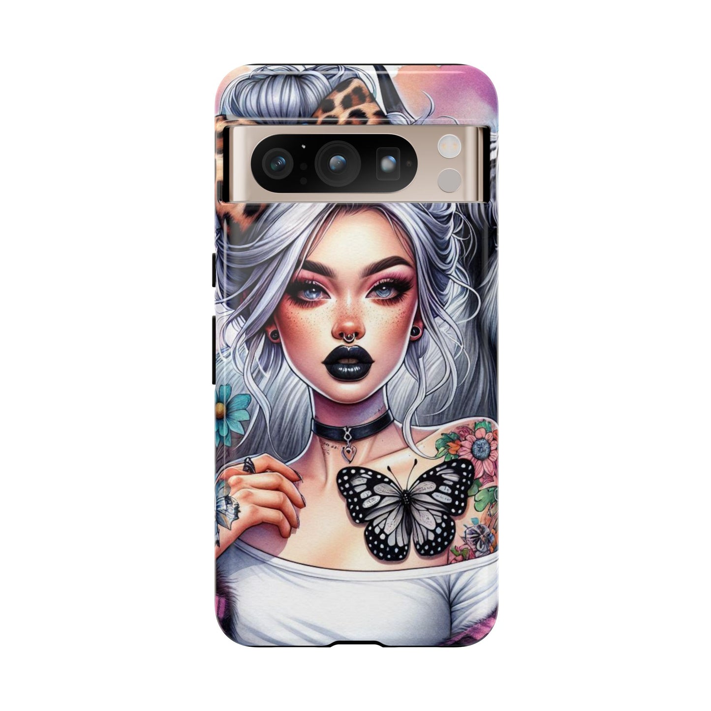 Wild Spirit – Gothic Chic & Nature Fusion Mobile Cover