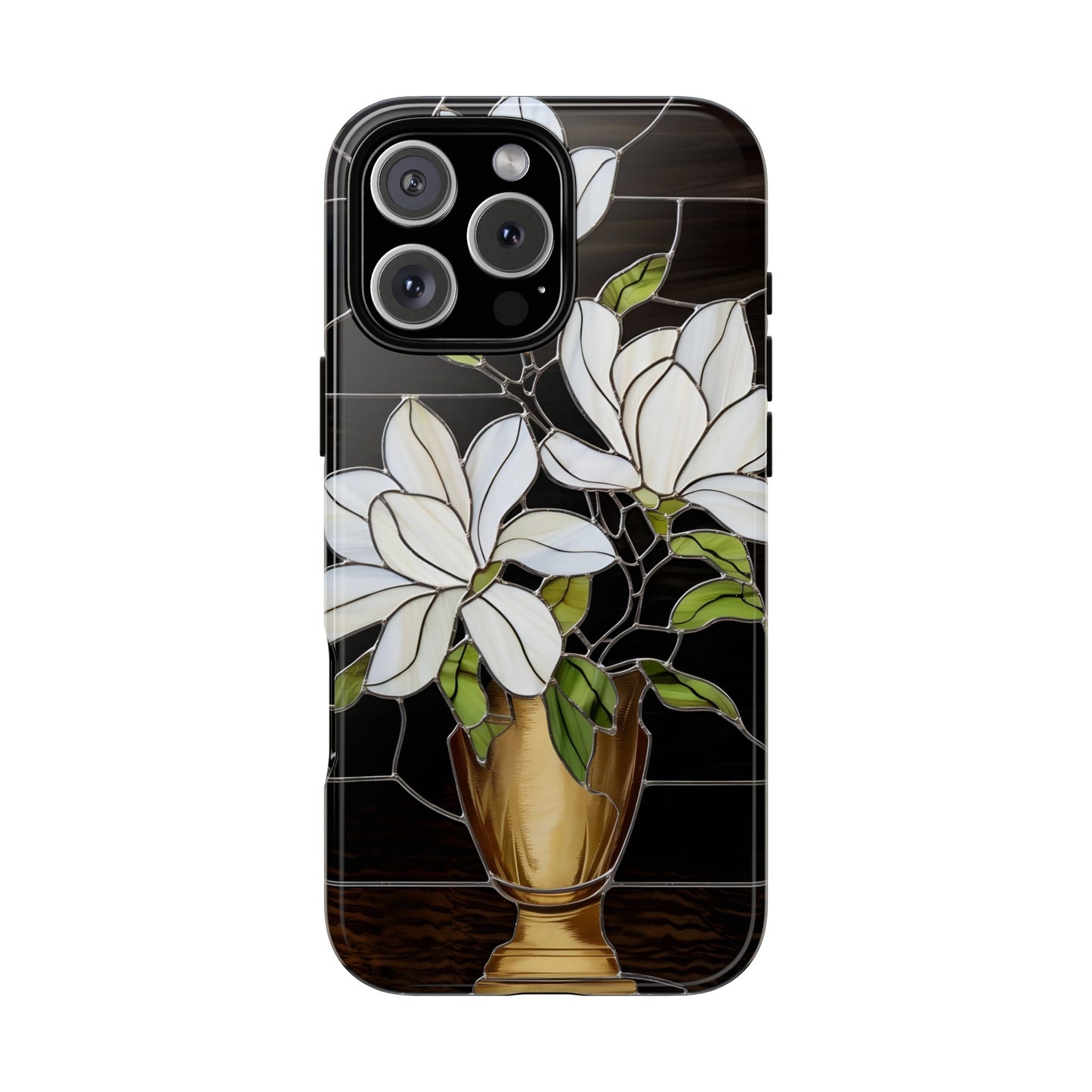 Stained Glass Floral Phone Case