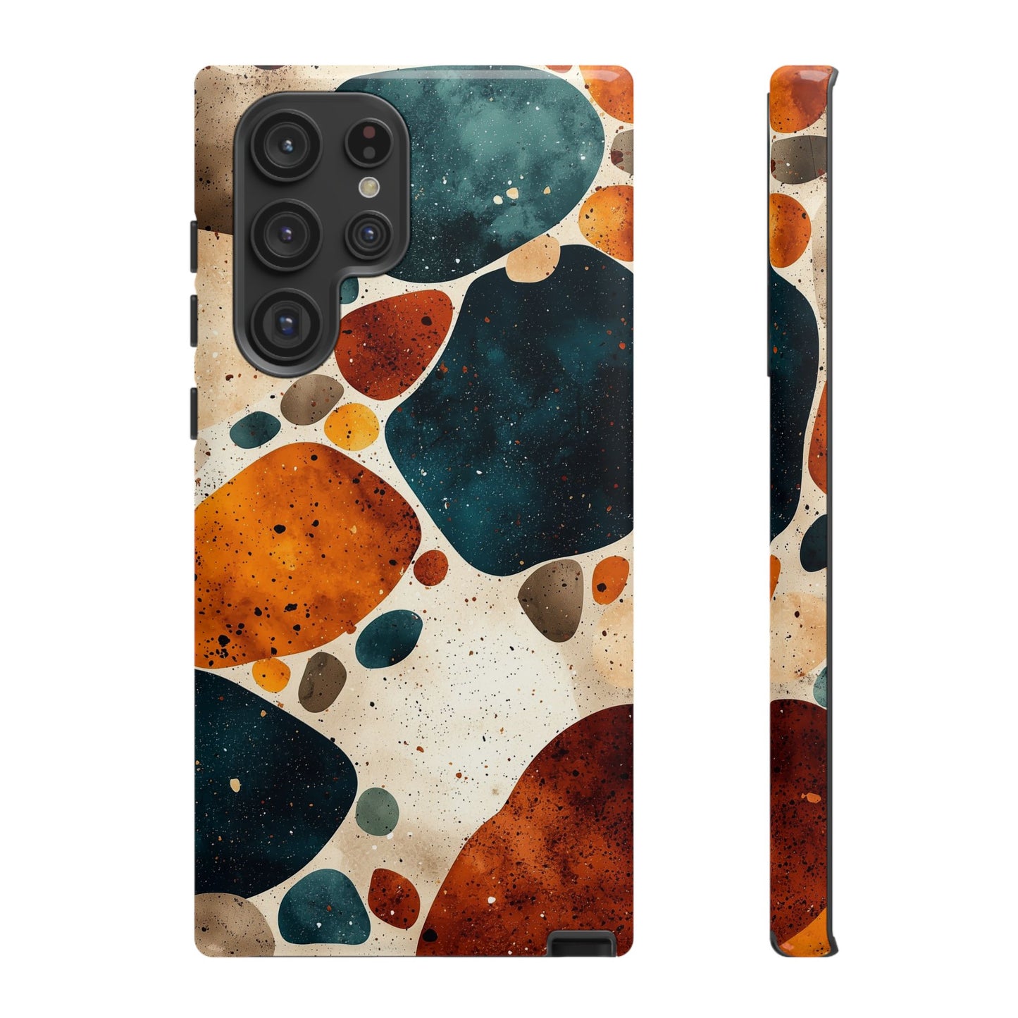 Earthy Terrazzo Stone Phone Case for iPhone, google Pixel & Samsung