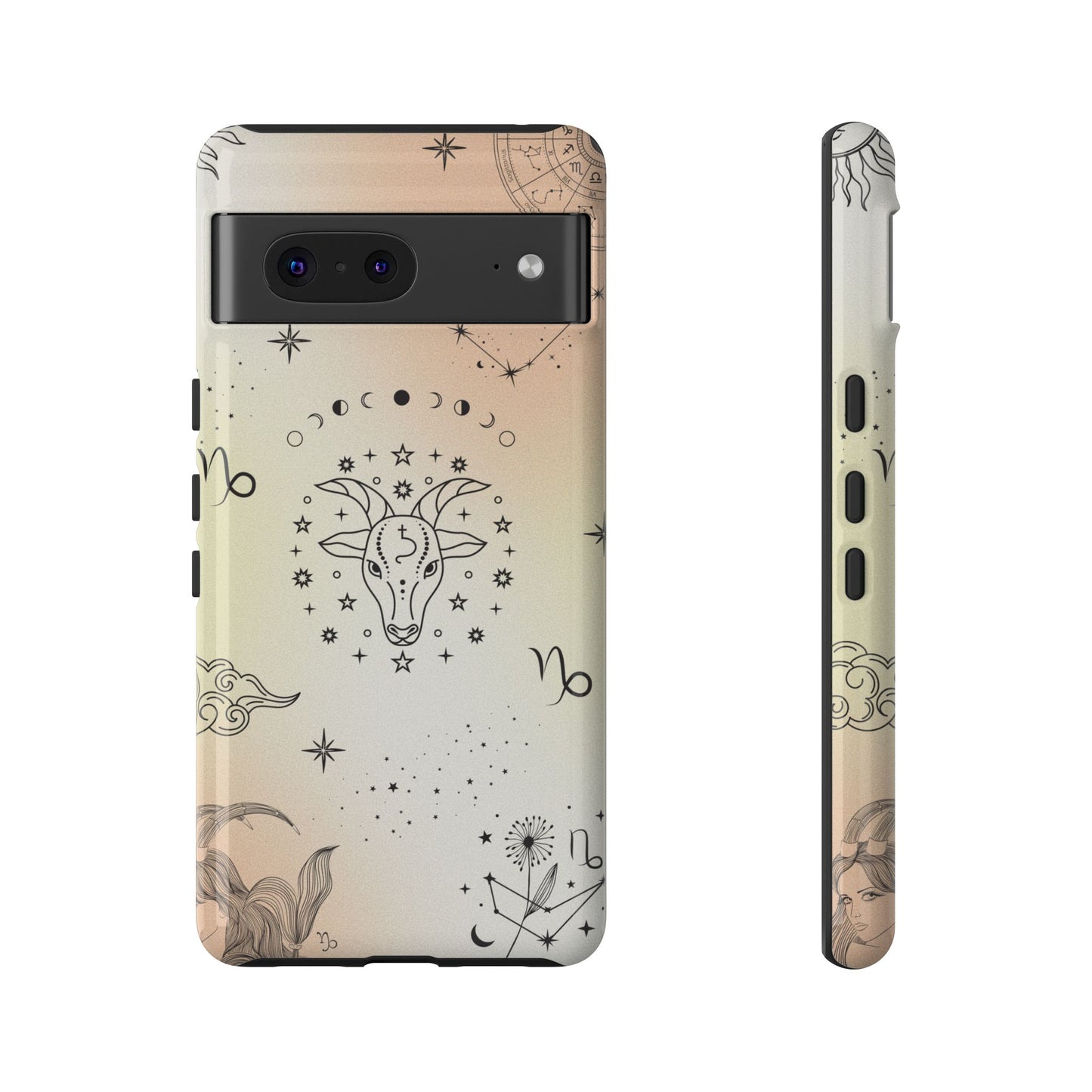 Capricorn Zodiac Sign Phone Case β Sleek & Ambitious Style for iPhone, Samsung & Google Pixel