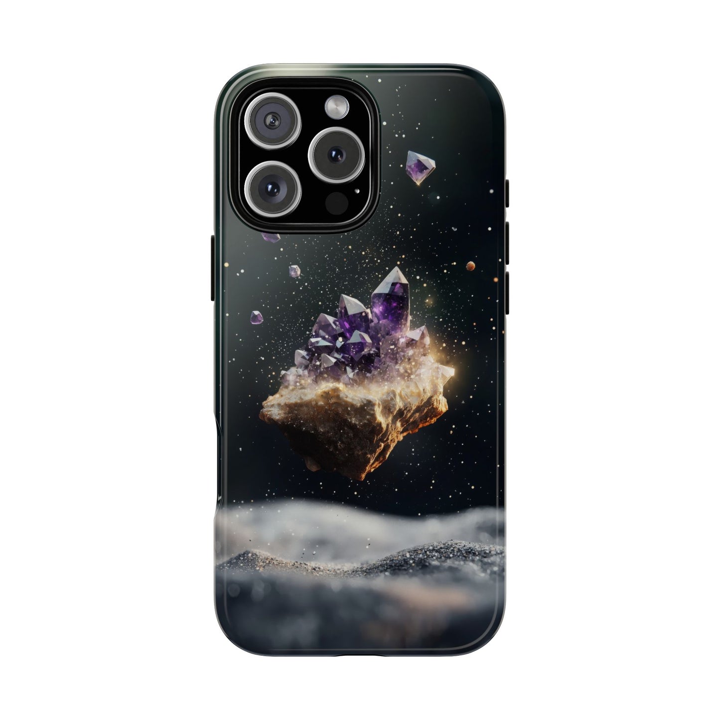Mystic Amethyst Stones Phone Case for iPhone, Samsung & Google Pixel