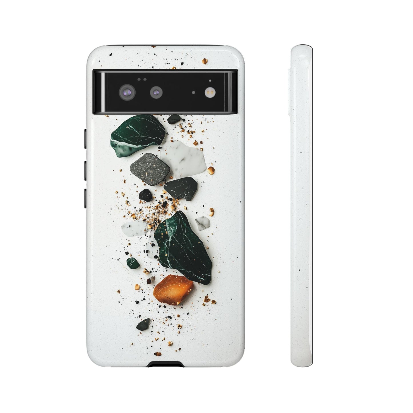 Modern Terrazzo Luxe – Fragment Art Phone Case for iPhone, google Pixel & Samsung