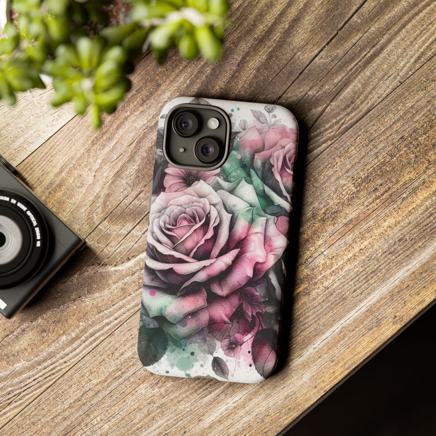 Rosy Romance Art Mobile Case