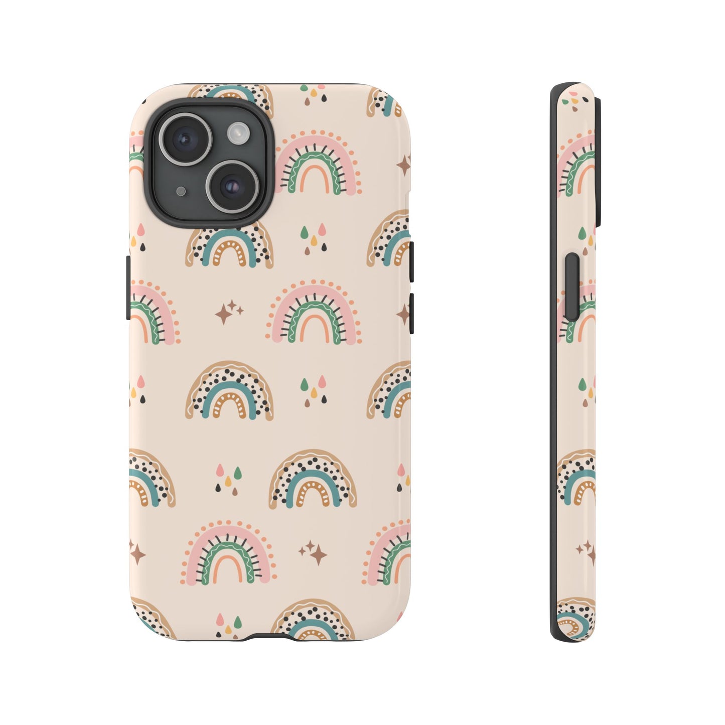 Retro Rainbow Phone Case β Vintage Aesthetic Cover for iPhone, Samsung & Google Pixel