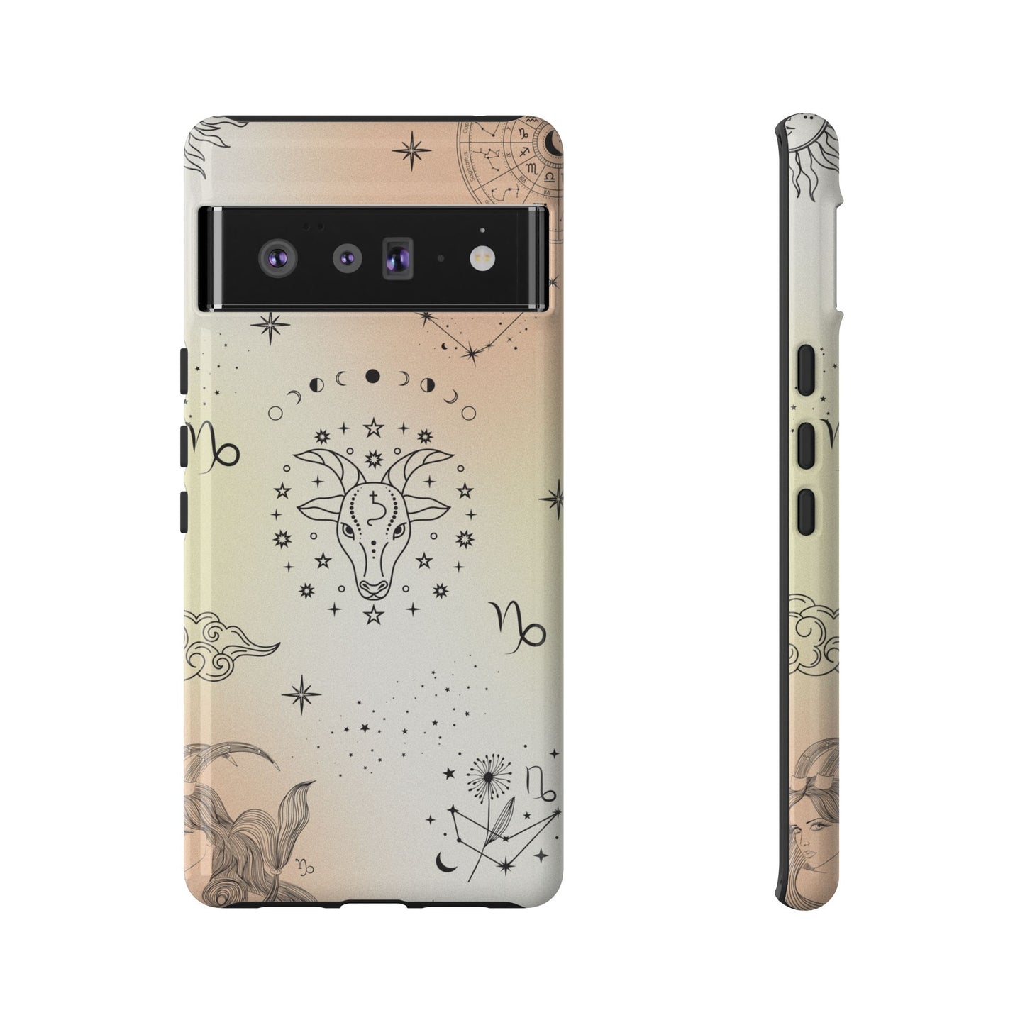 Capricorn Zodiac Sign Phone Case β Sleek & Ambitious Style for iPhone, Samsung & Google Pixel