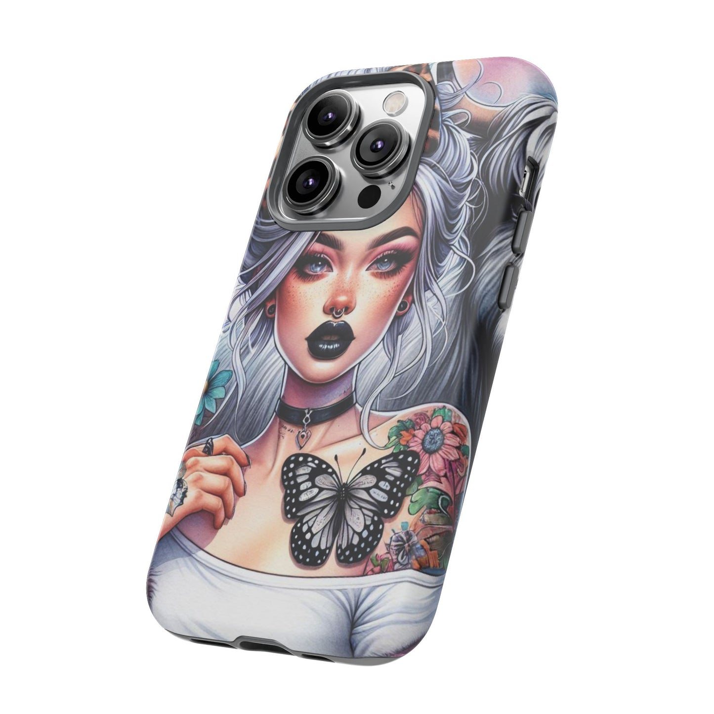 Wild Spirit – Gothic Chic & Nature Fusion Mobile Cover