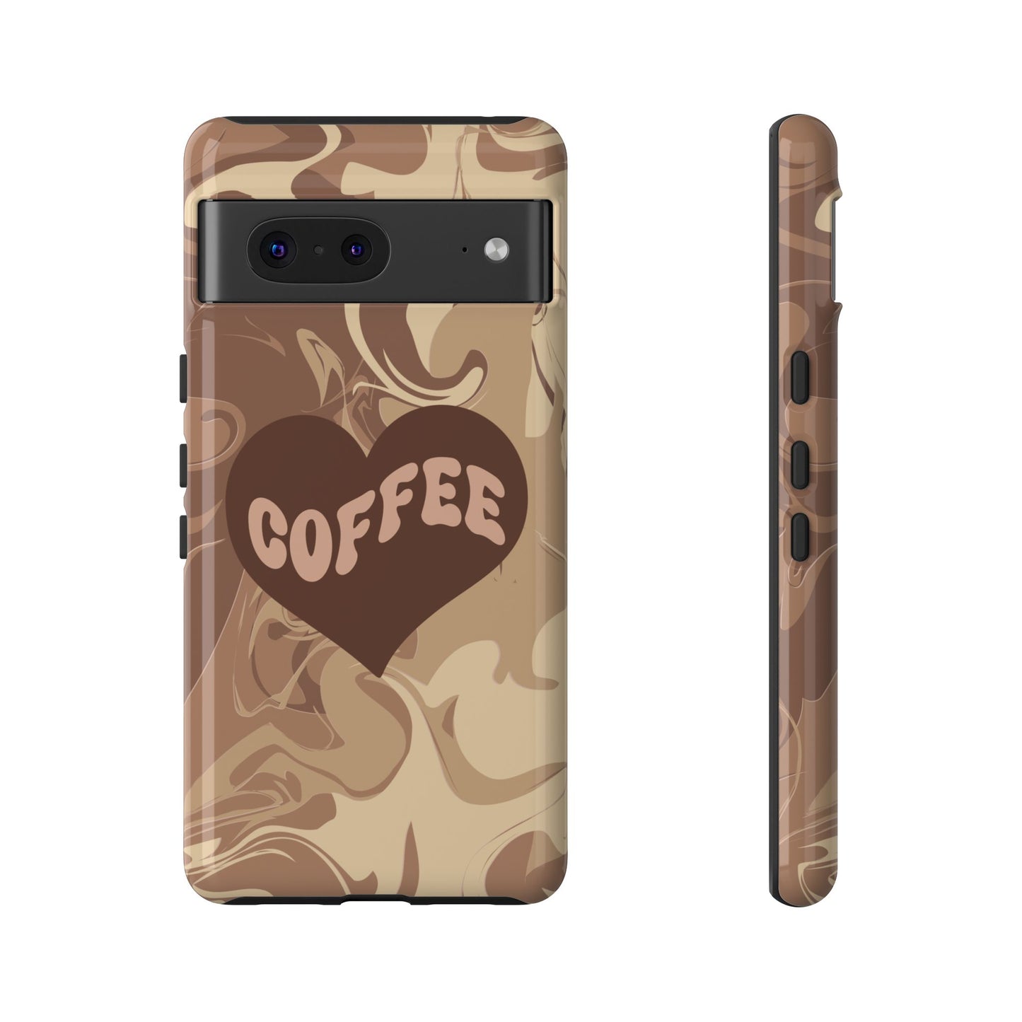 Retro Coffee Aesthetic Phone Case – Vintage Coffee Lover’s Design for iPhone, Samsung & Google Pixel