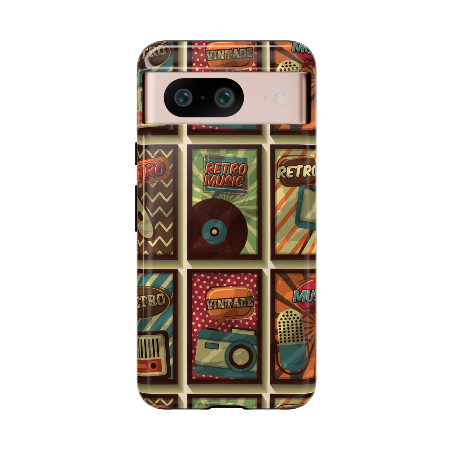 Retro Vintage Poster Phone Case β Aesthetic Nostalgic Design for iPhone, Samsung & Google Pixel