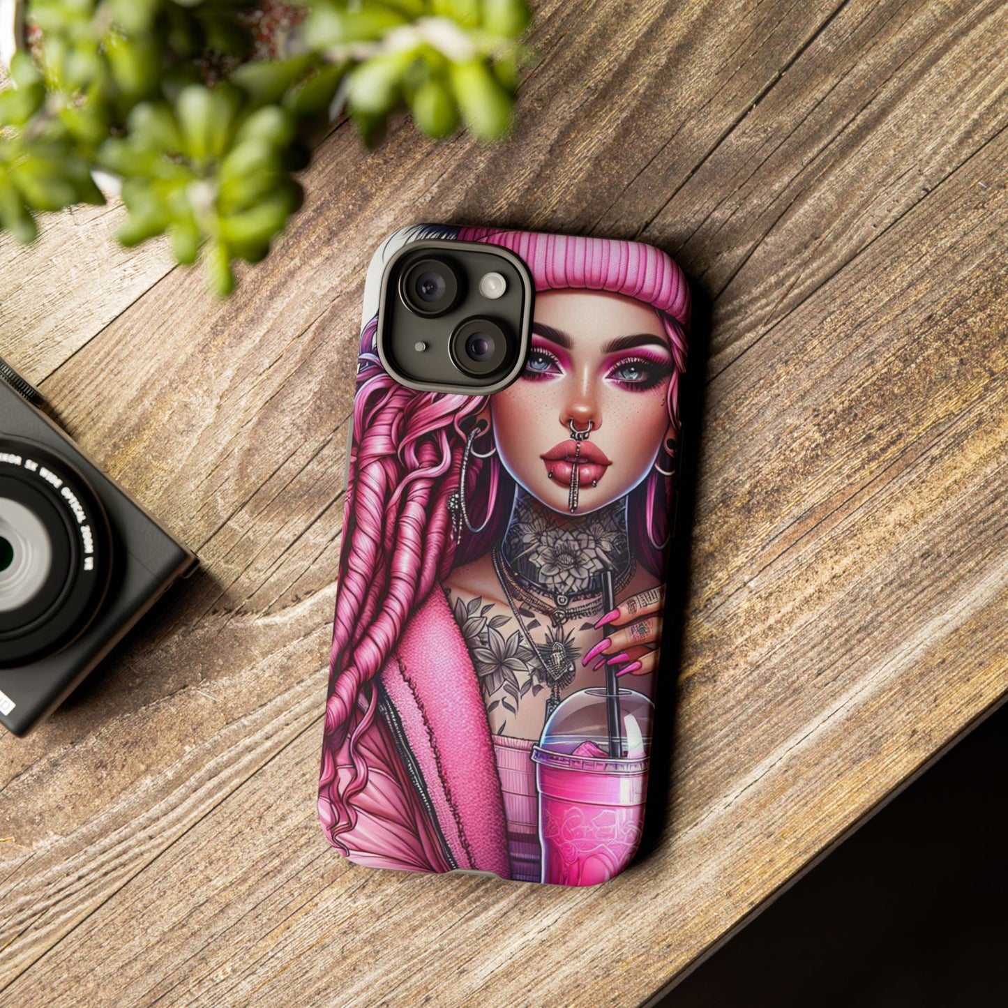 Pink Rebellion – Edgy Street Style & Tattooed Chic Mobile Cover