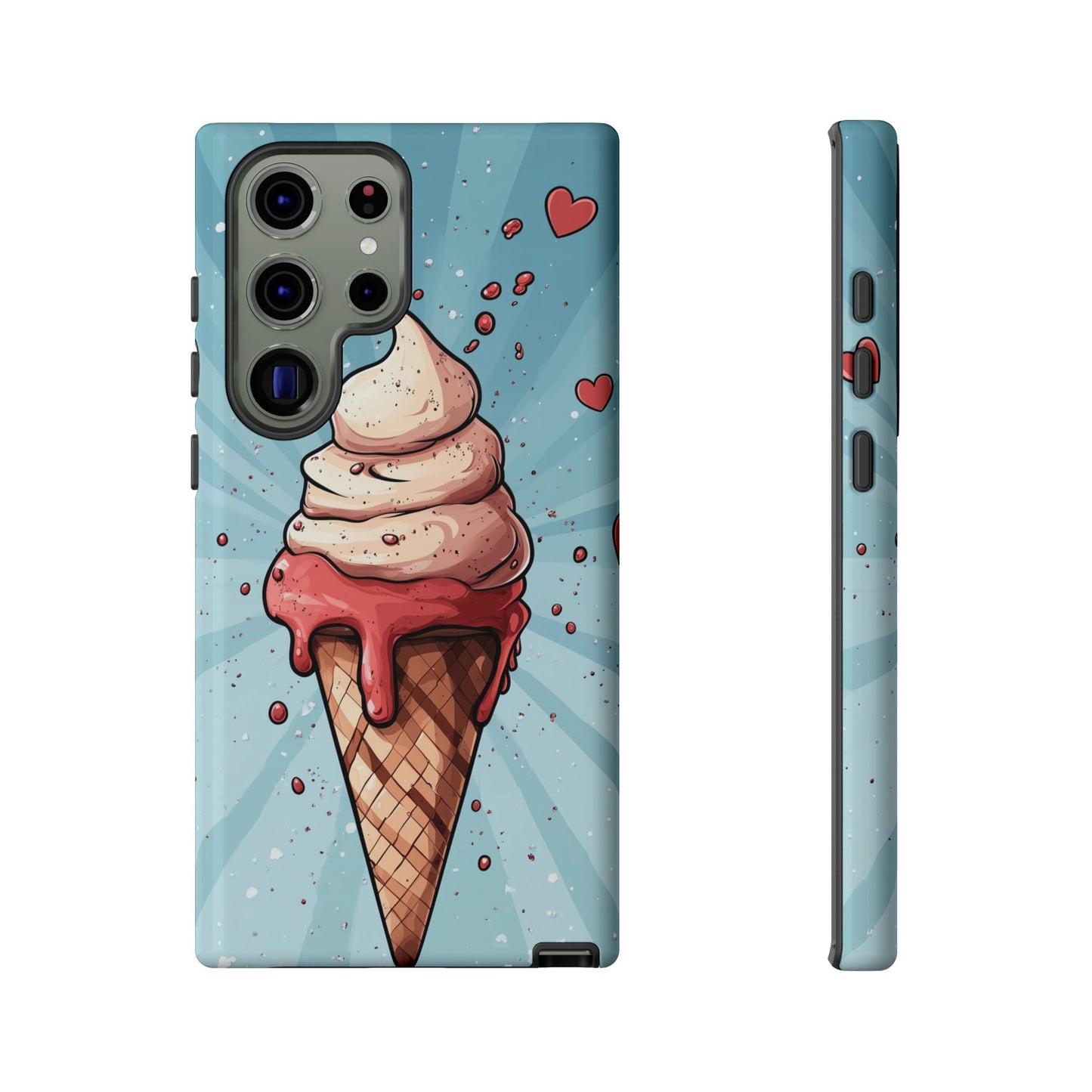 Sweet Scoop Anime Ice Cream Phone Case iPhone, Samsung, Google Pixel