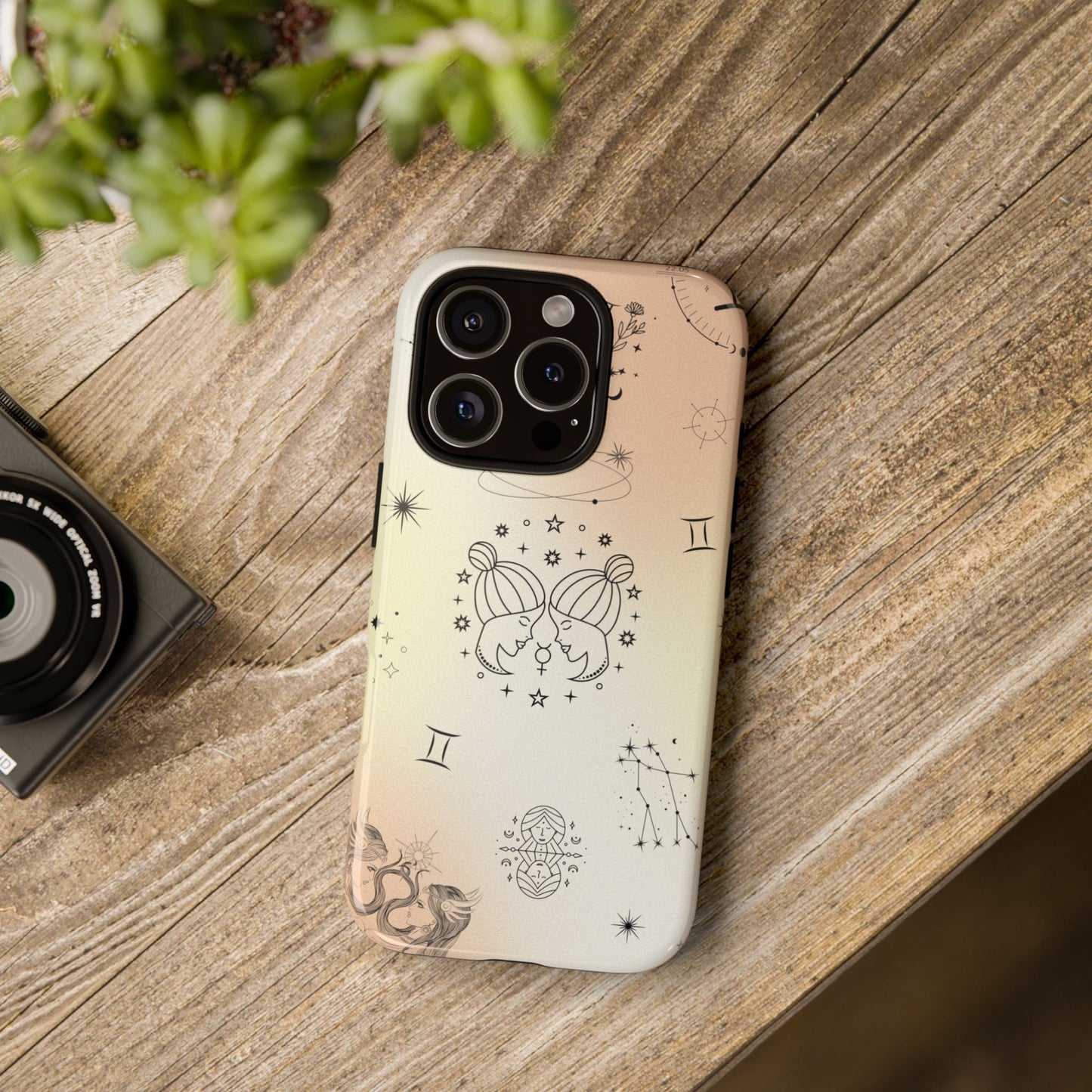 Gemini Zodiac Sign Phone Case β Playful & Dynamic Design for iPhone, Samsung & Google Pixel